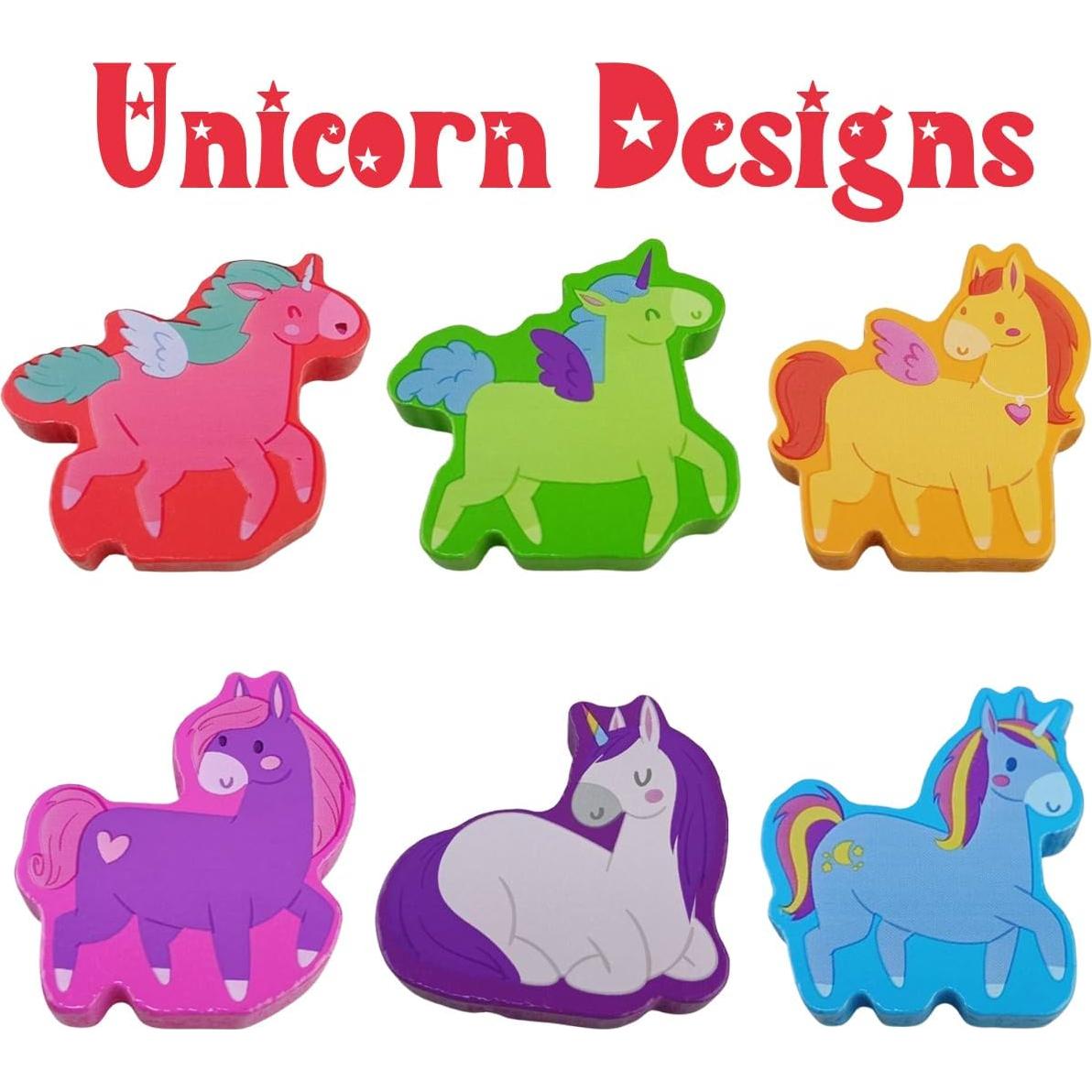 Rompecabezas de Madera Unicornio Pinkiwine 18.5 cm Juguete Educativo