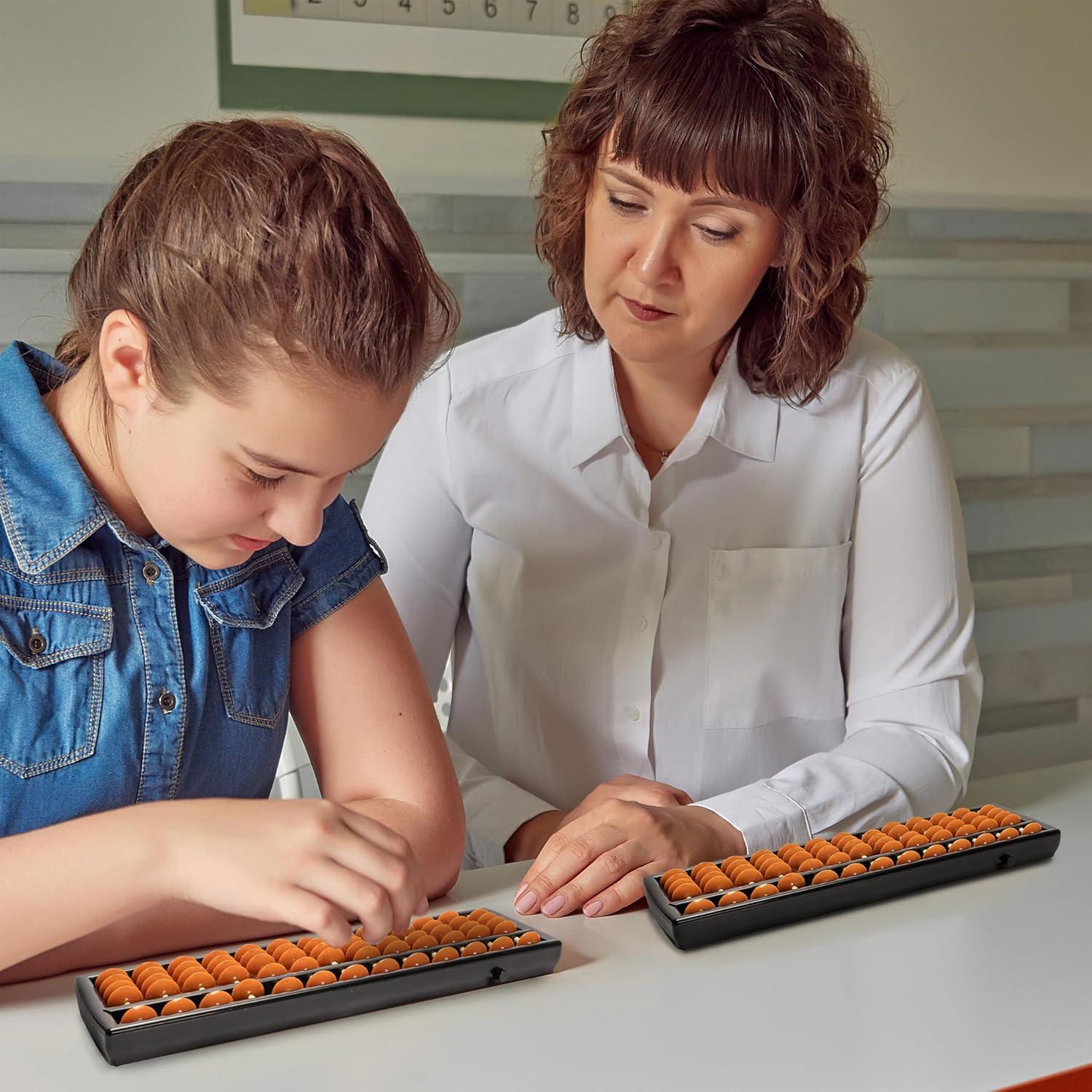 Ábaco Soroban Japonés 13 Columnas Yellow Mountain 24.6 cm