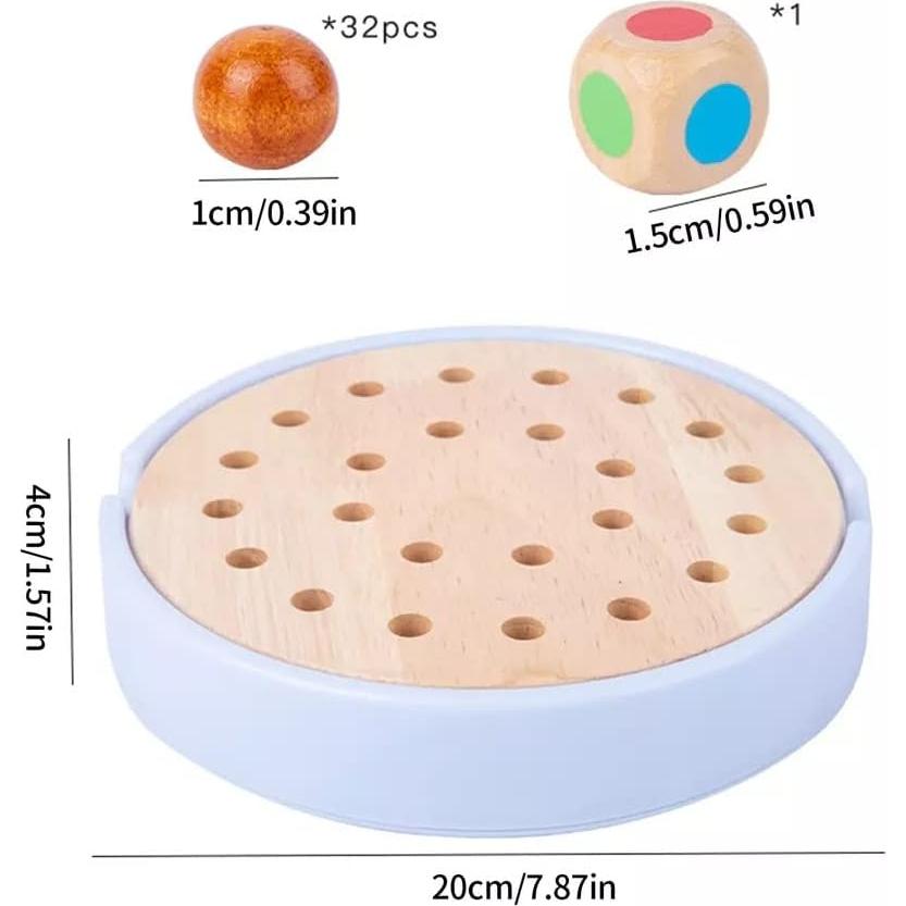 Juego de Memoria de Madera The Season Toys para Niños 0.5 kg