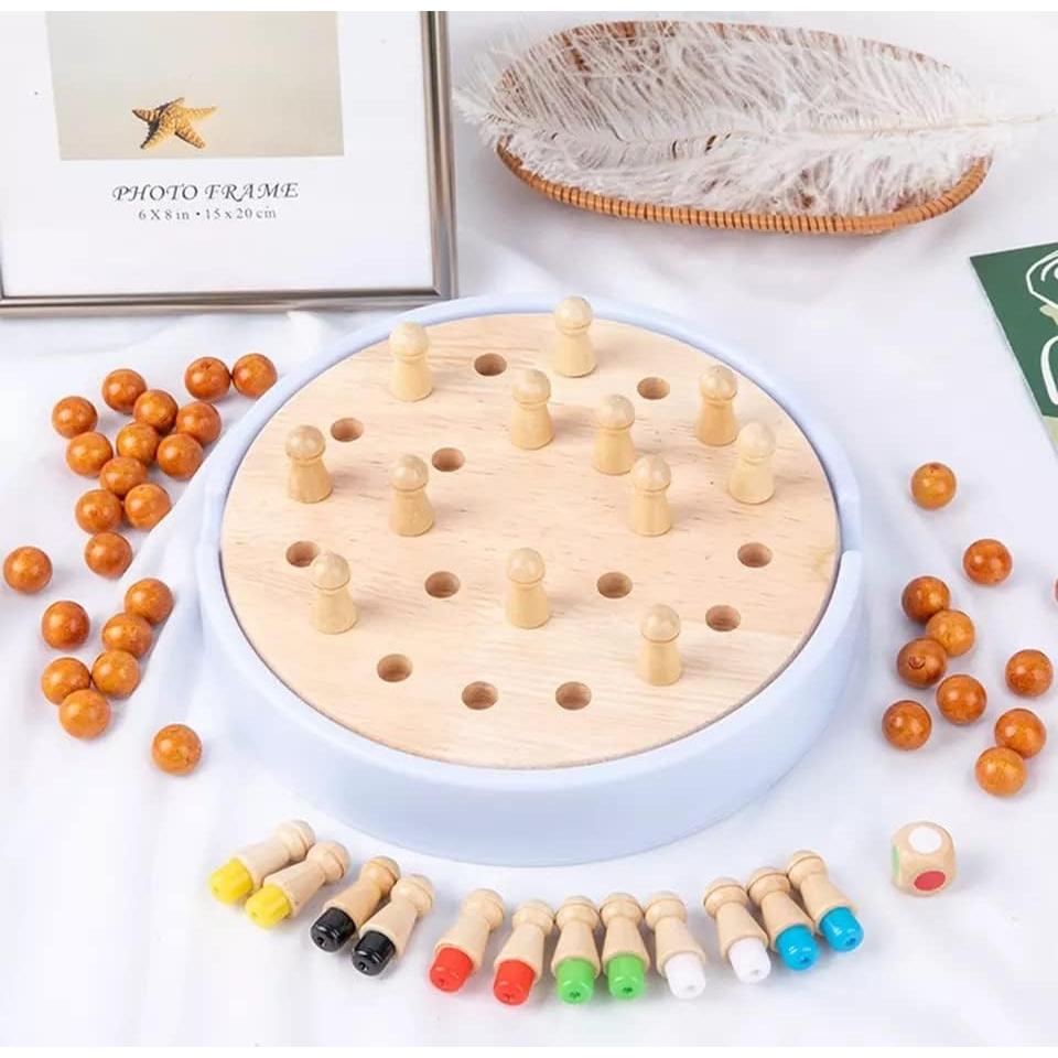 Juego de Memoria de Madera The Season Toys para Niños 0.5 kg