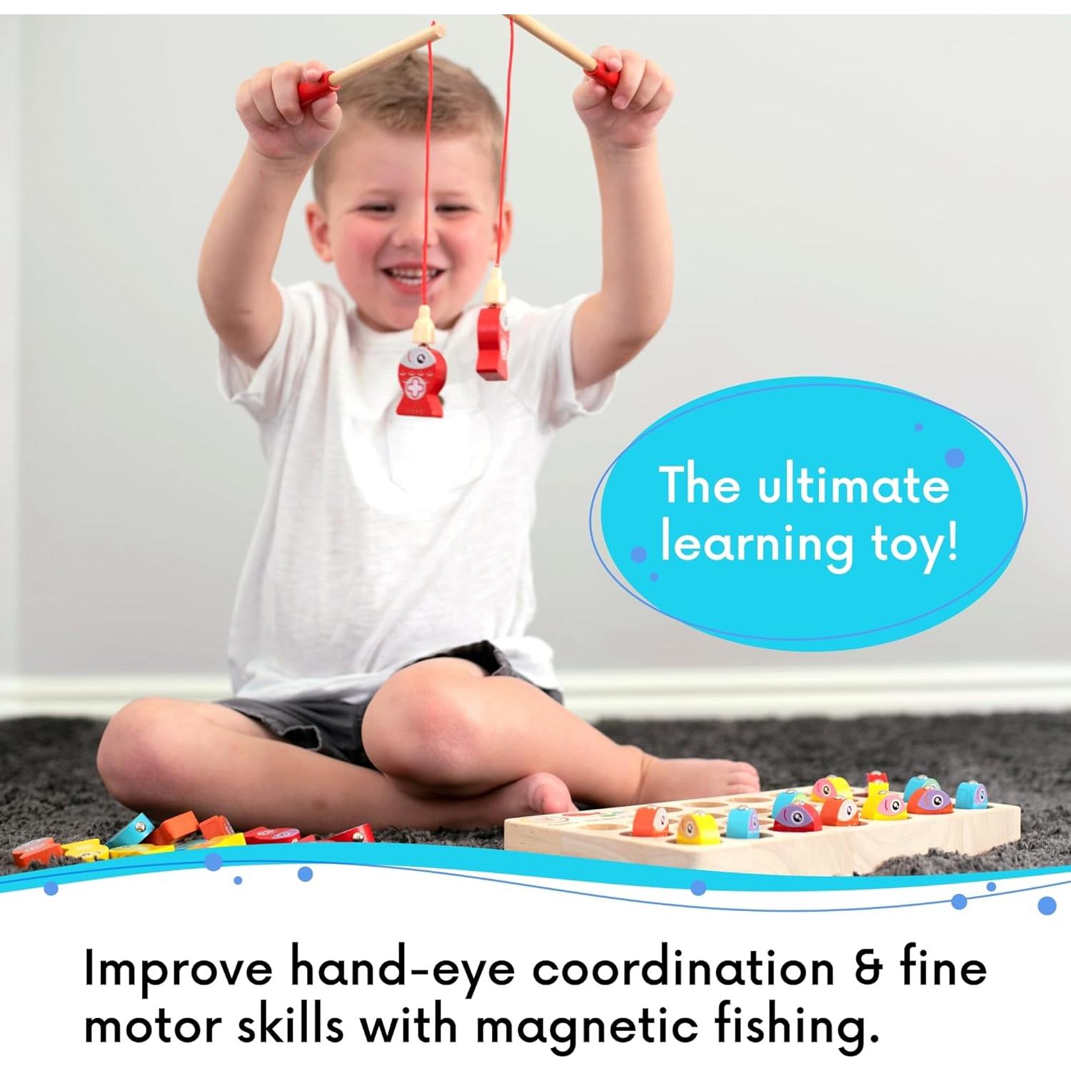 Juego de Pesca Magnético LMC Products - Letras y Números