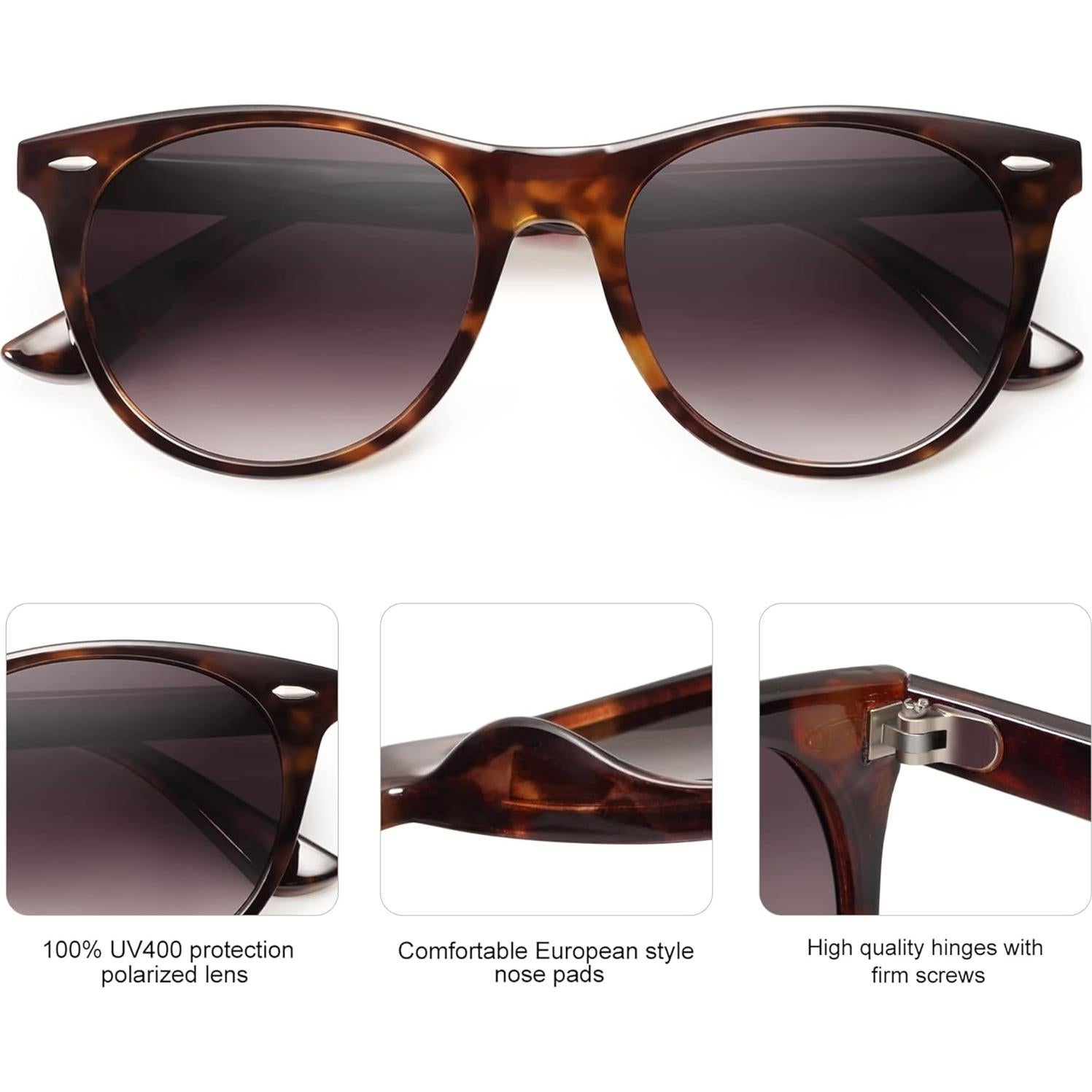 Gafas de sol polarizadas SojoS SJ2076 UV400 para hombres y mujeres