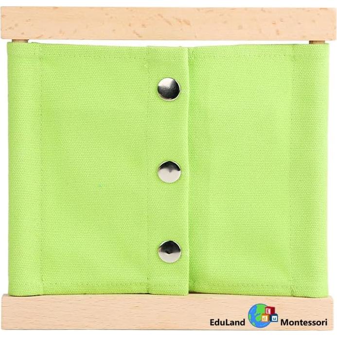 Juego de Marcos de Vestir Montessori Eduland - 8 Cierres de Práctica