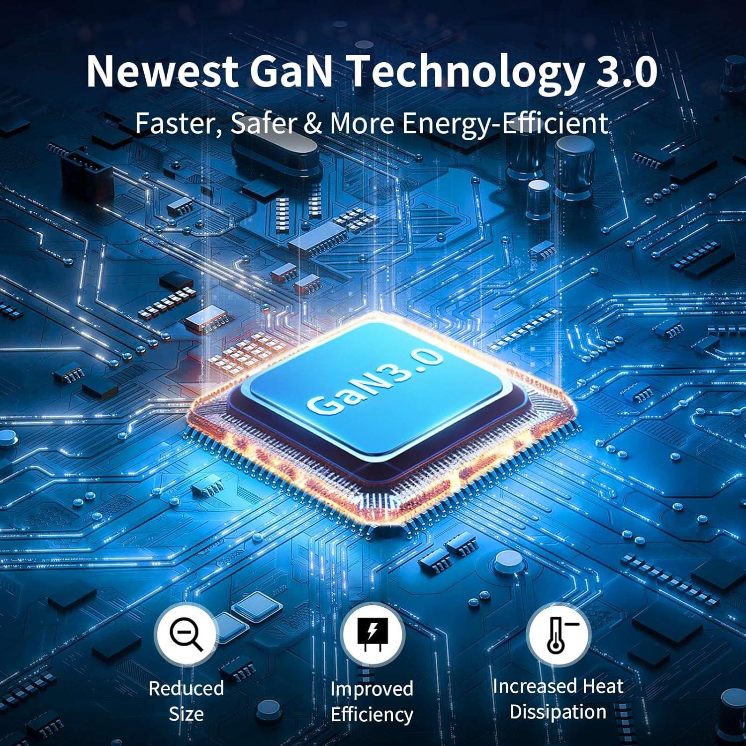 MOMAX Adaptador de Viaje Universal 70W 3 USB-C 2 USB-A