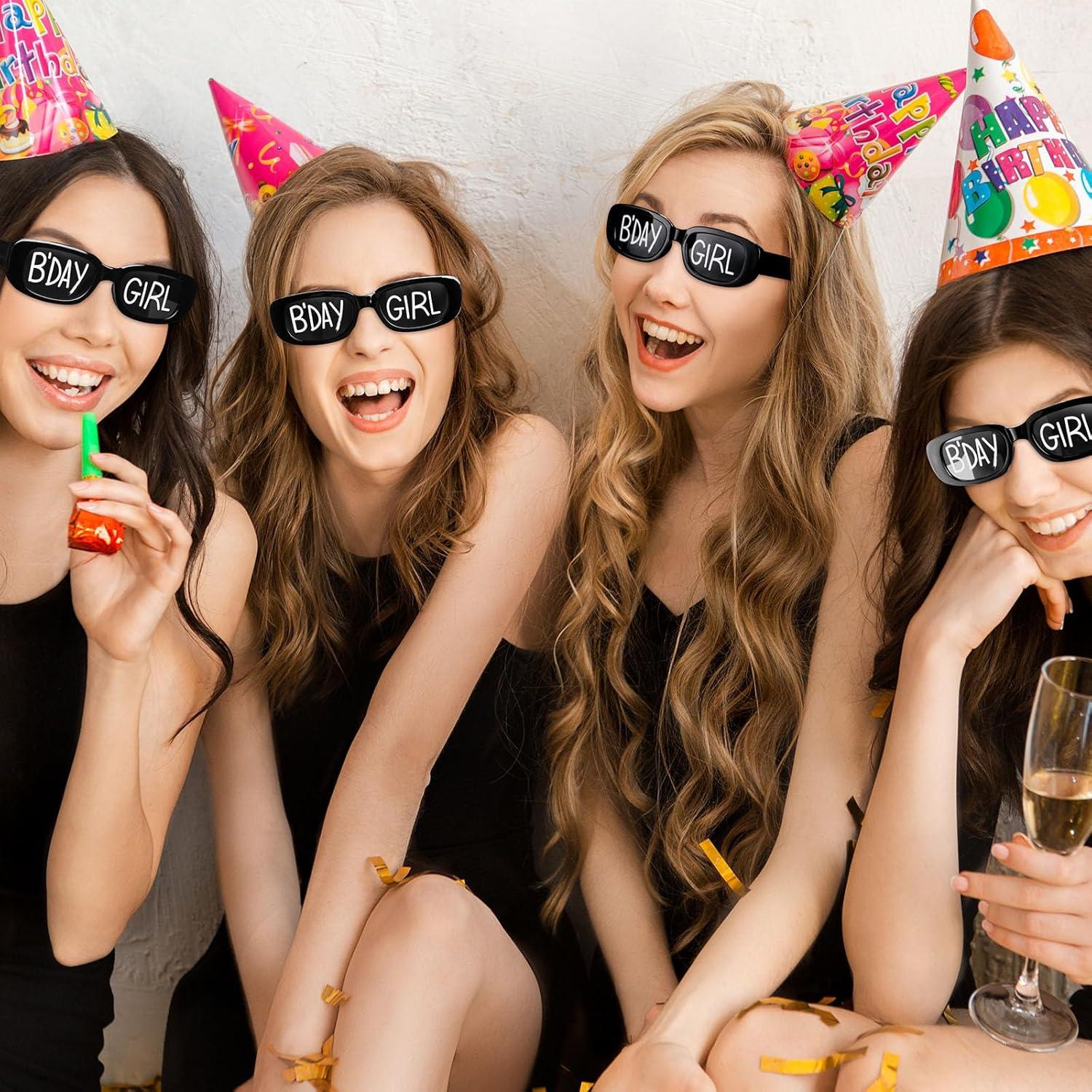 Gafas de Cumpleaños Cuffbow 12 Pares Accesorios Divertidos