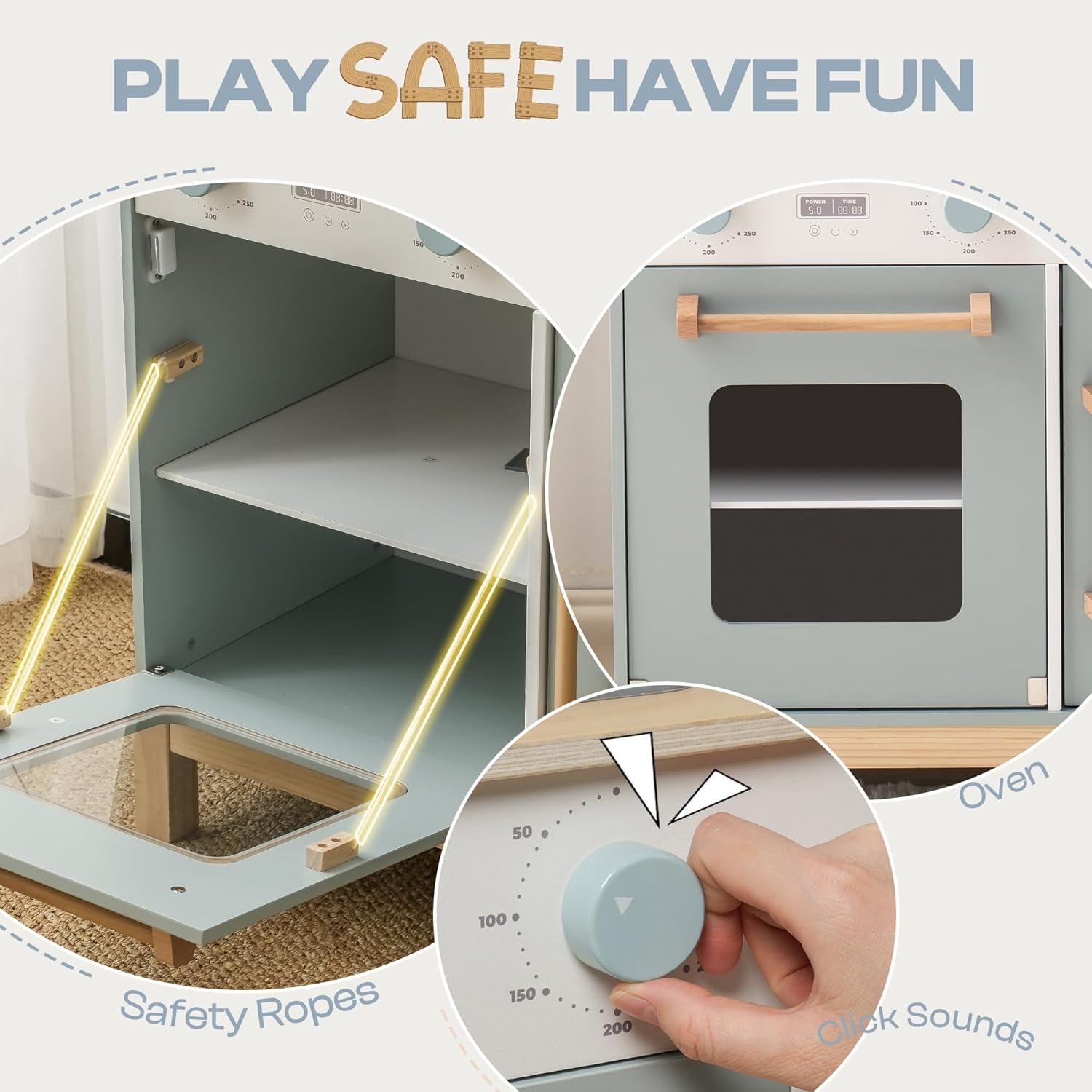 Cocina de Juguete de Madera ROBOTIME con Luces y Sonidos