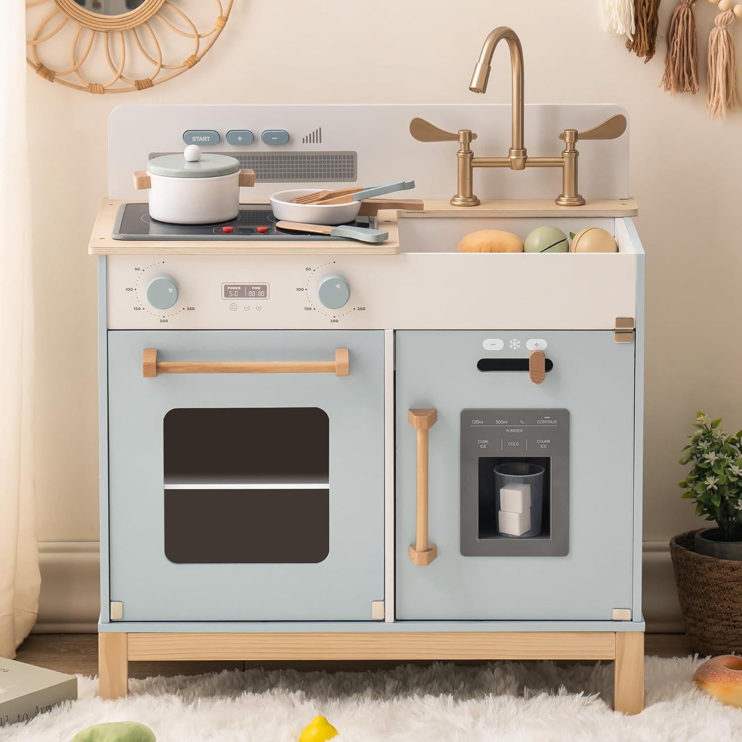 Cocina de Juguete de Madera ROBOTIME con Luces y Sonidos