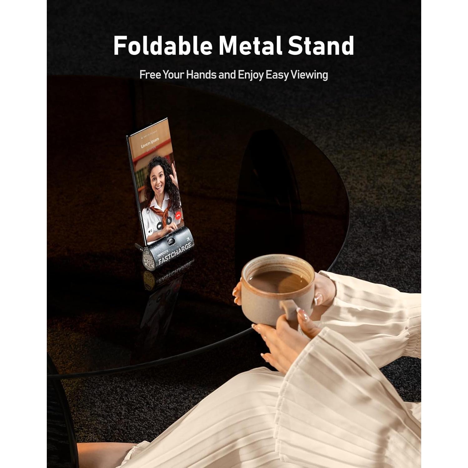 Cargador Portátil VEEKTOMX 5000mAh USB-C Carga Rápida