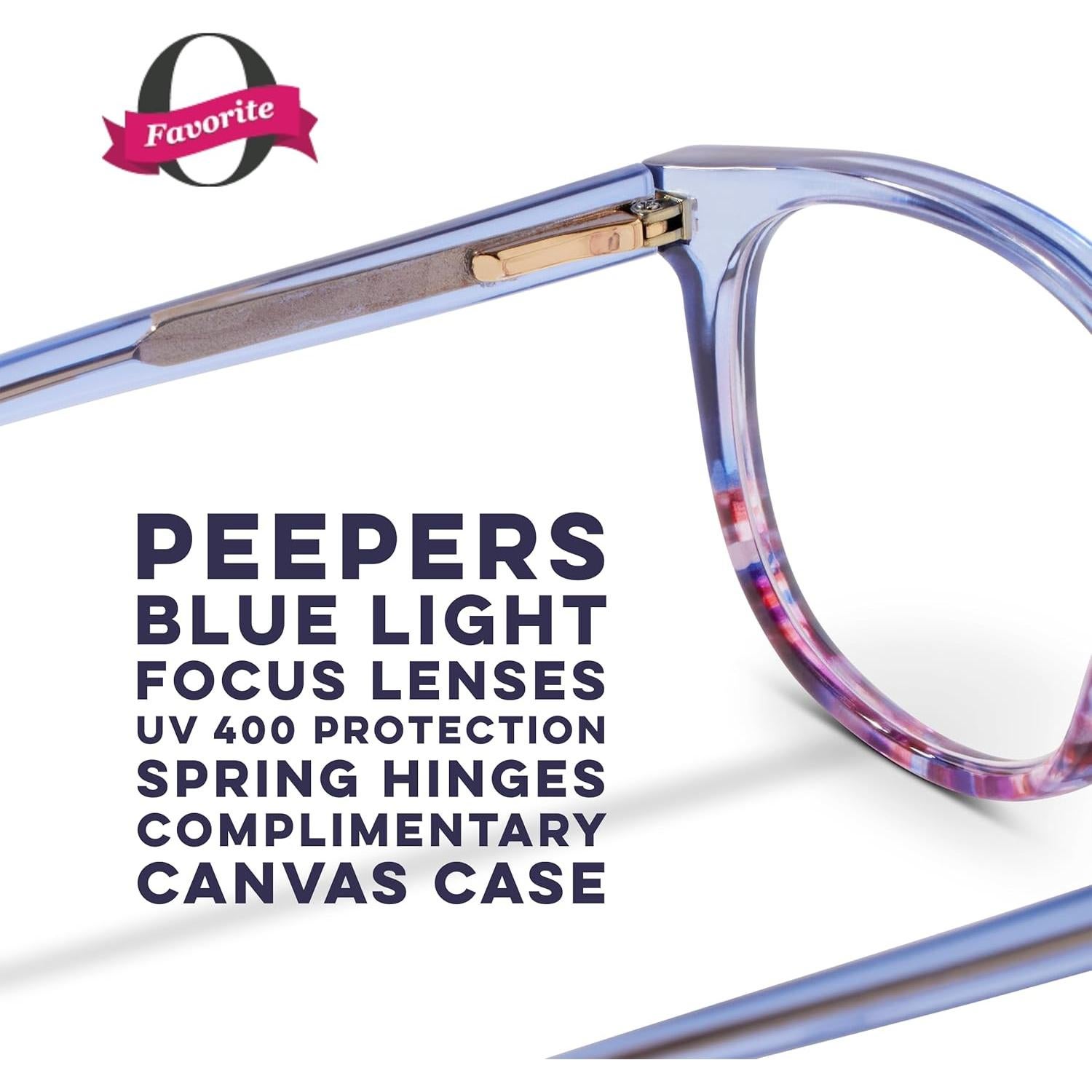 Gafas de Lectura Peepers Azul 2.75x Bloqueo Luz Azul
