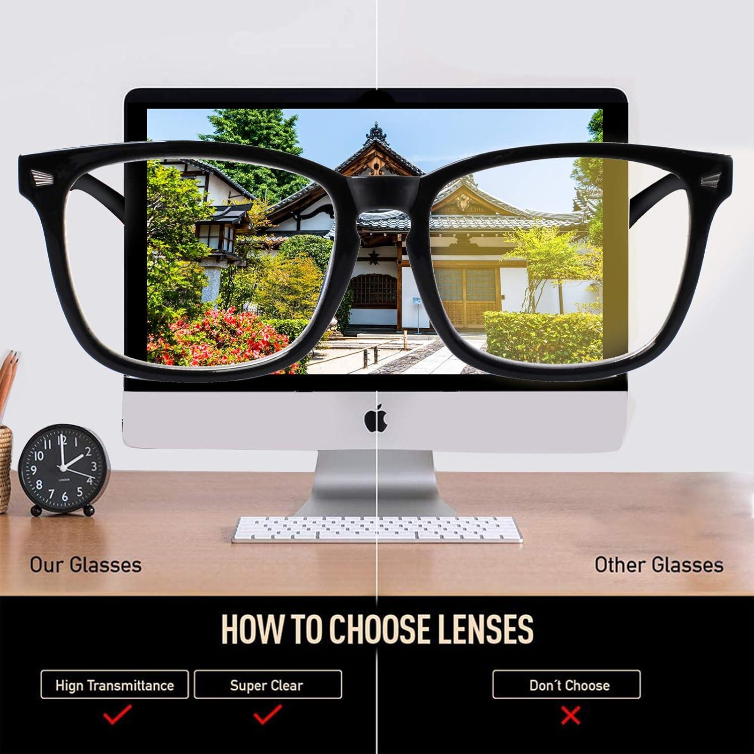 Gafas de Lectura VIDEBLA con Bloqueo Luz Azul 2.0x