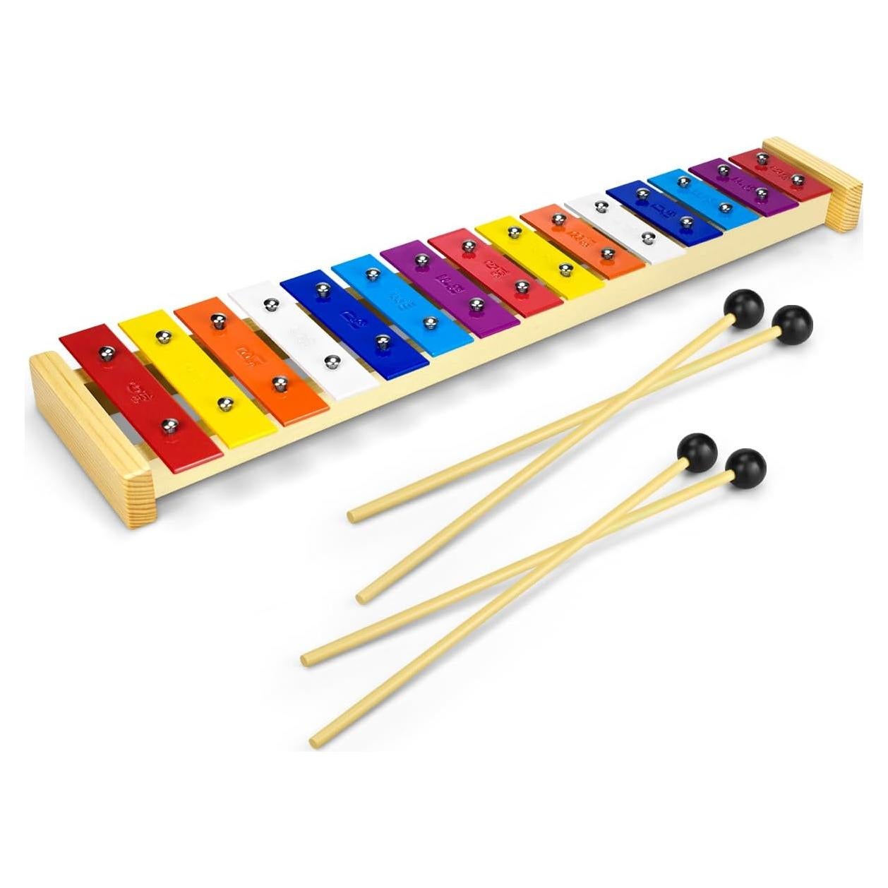 Xilófono de Madera CeleMoon 15 Tonos para Niños y Adultos