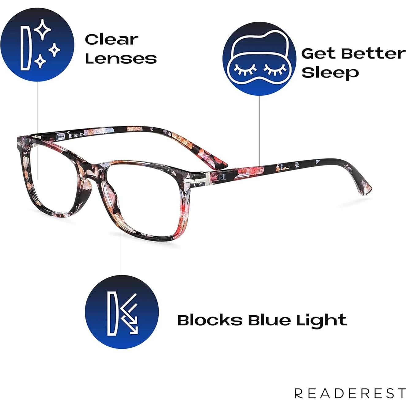 Gafas de lectura Readerest BOGO bloqueo luz azul Carey