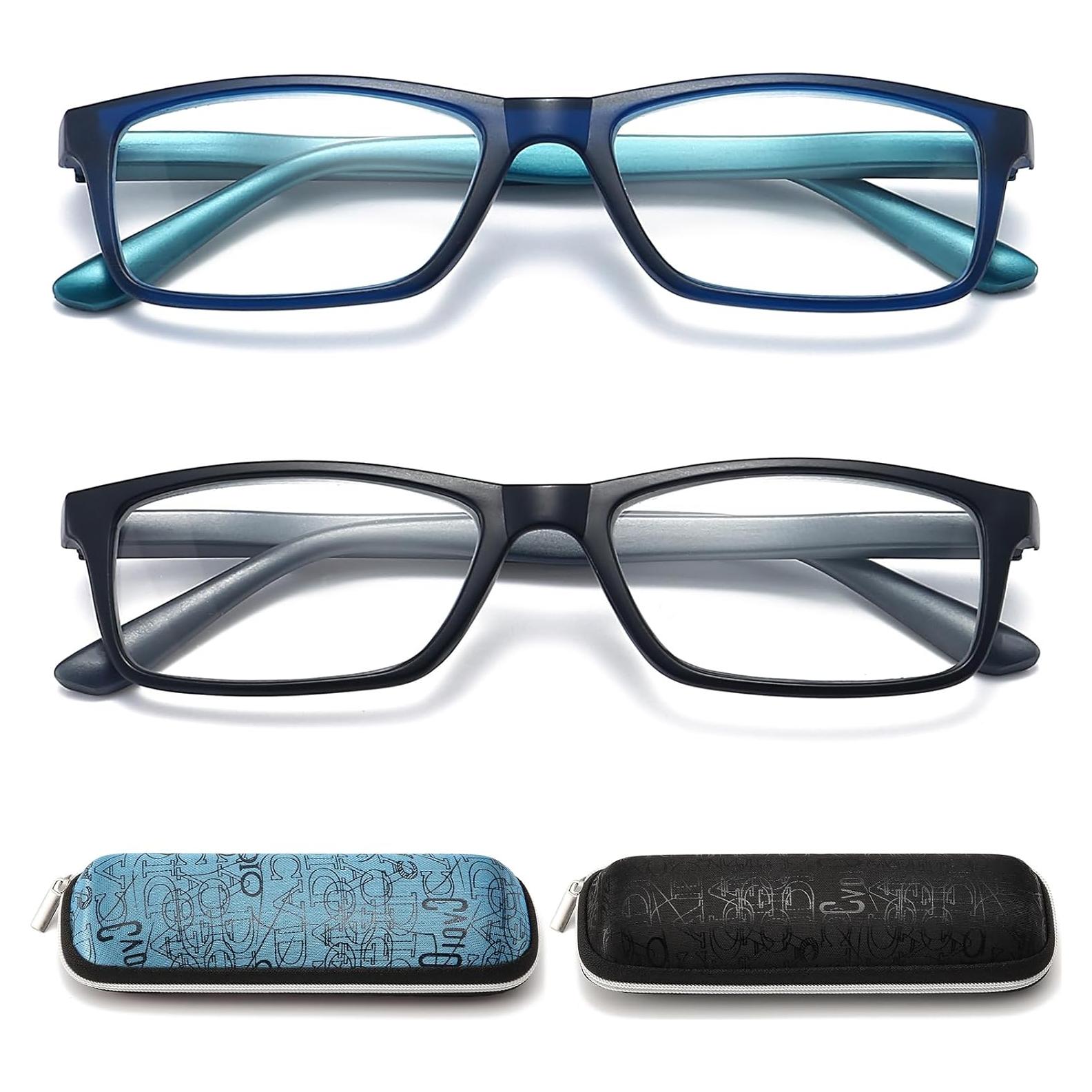 Gafas de lectura RaoOG 2.5x con bloqueo luz azul