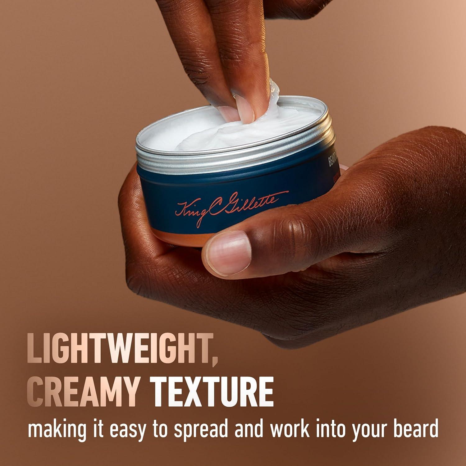 Bálsamo para Barba King C. Gillette 100g Acondicionador Profundo