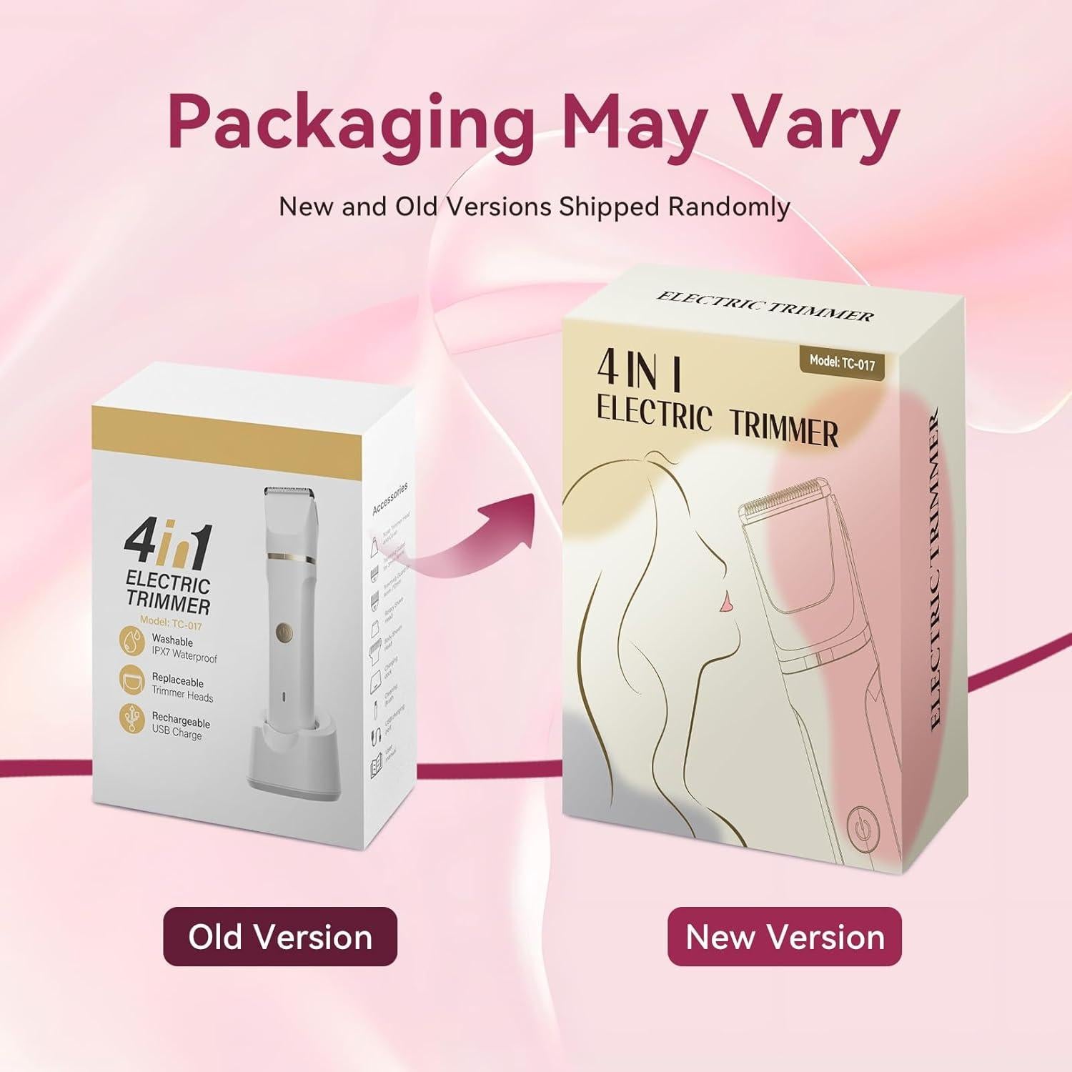 Recortadora Eléctrica de Bikini Freyars TC-017 4 en 1