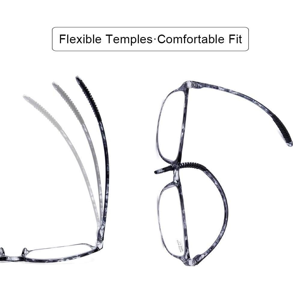 Gafas de Lectura DOOViC 4 Pack Anti Luz Azul 2.0x