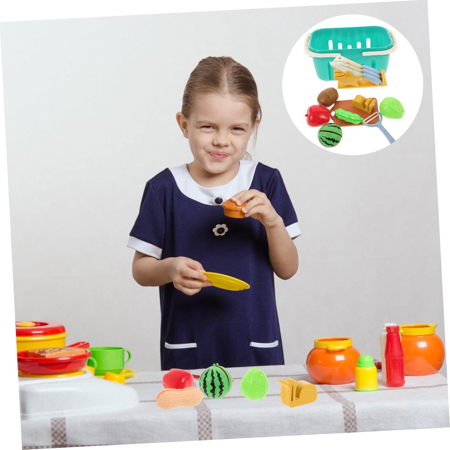 Juguete de Corte de Madera FELTECH - Frutas y Verduras 15x10cm