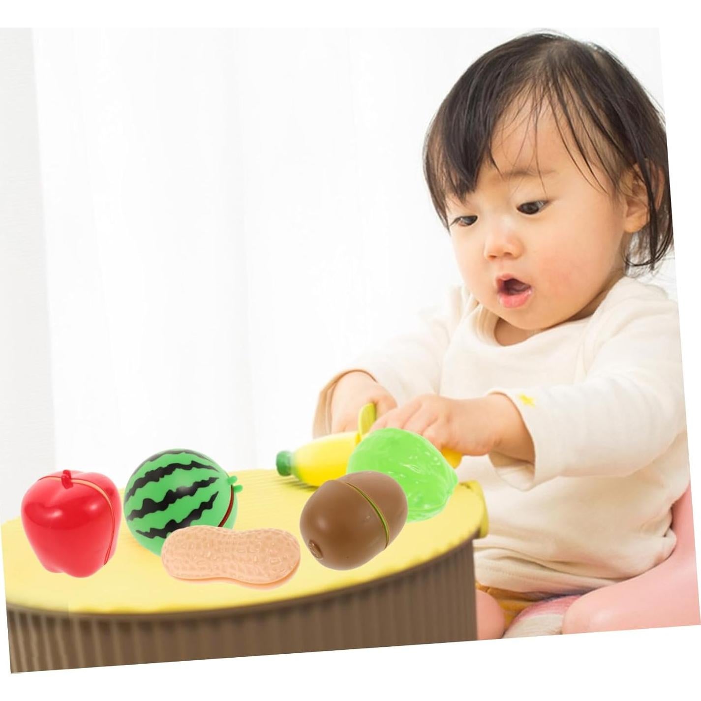 Juguete de Corte de Madera FELTECH - Frutas y Verduras 15x10cm