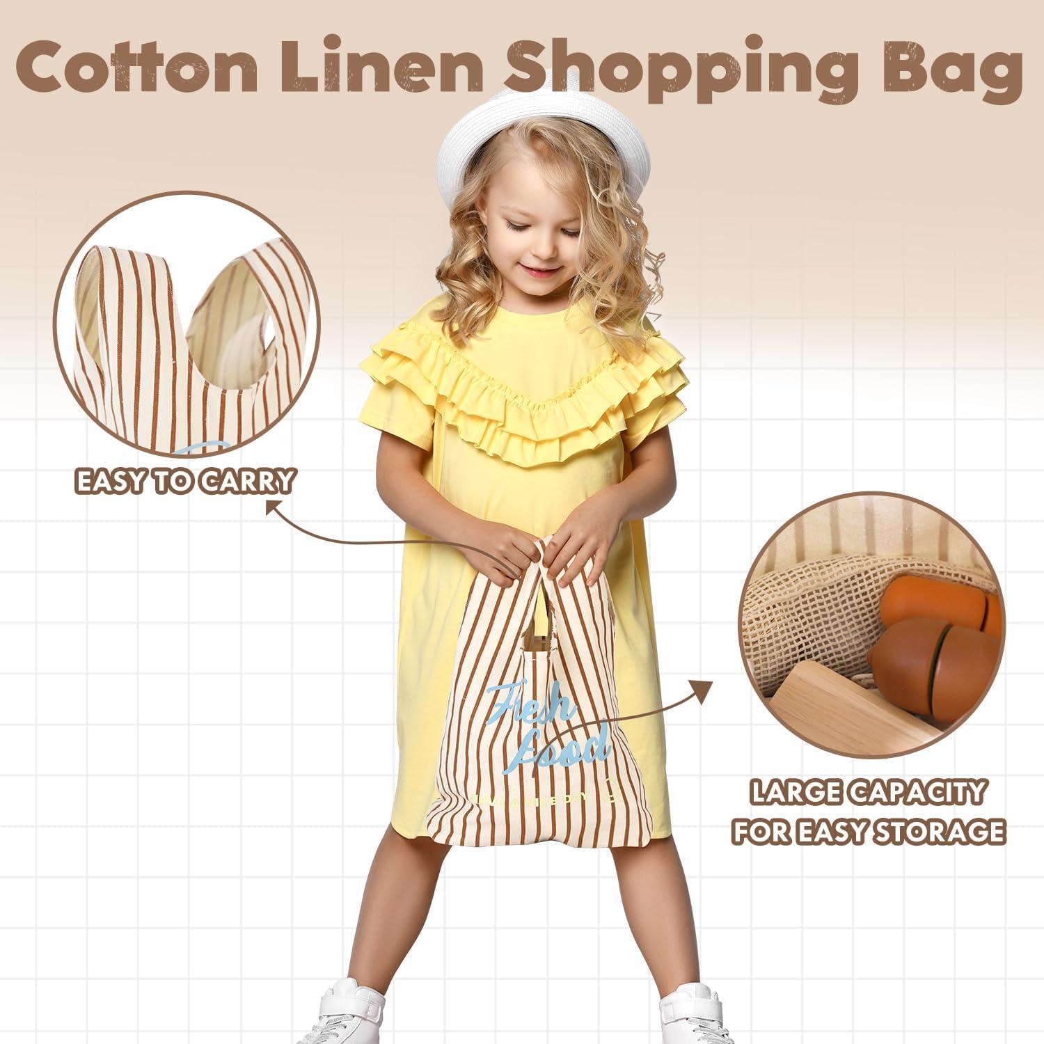 Conjunto de Comida de Juguete de Madera Lehoo Castle