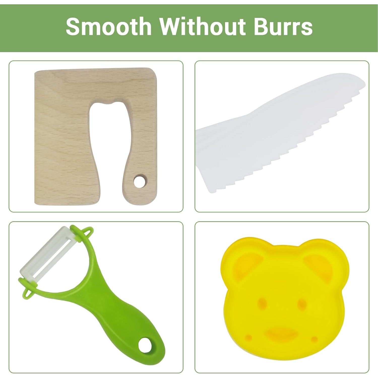 Juego de cocina para niños 15 piezas XYSM - Herramientas seguras