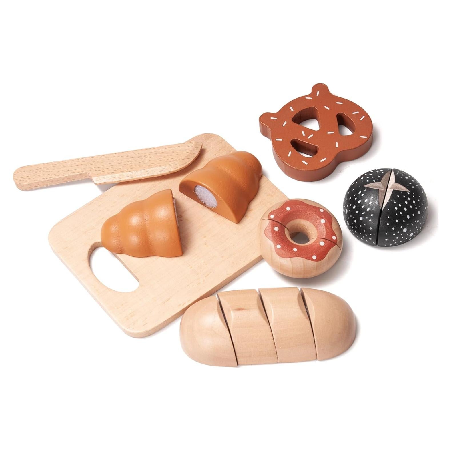 Juego de Comida de Madera Montessori MONT PLEASANT 13 Piezas