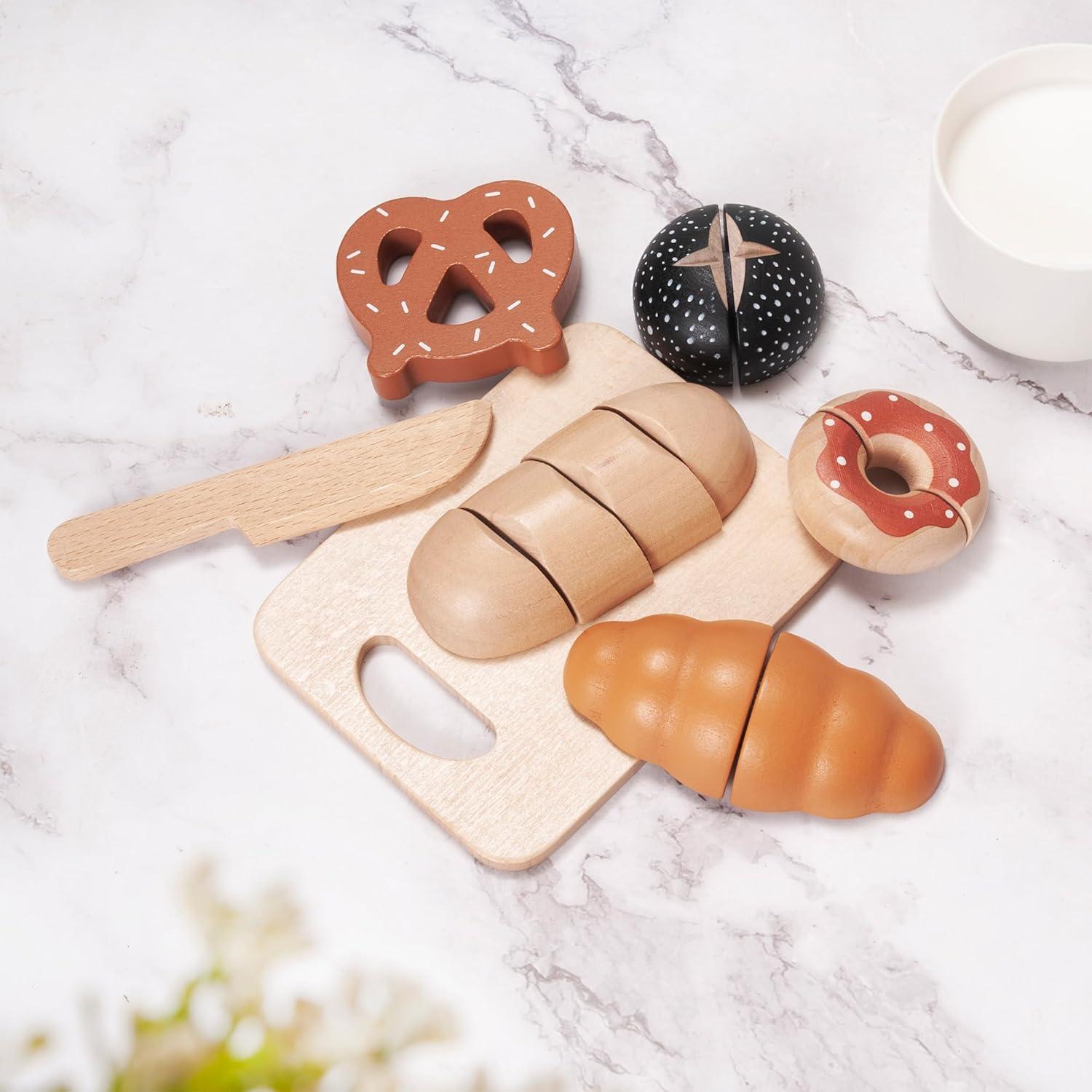 Juego de Comida de Madera Montessori MONT PLEASANT 13 Piezas