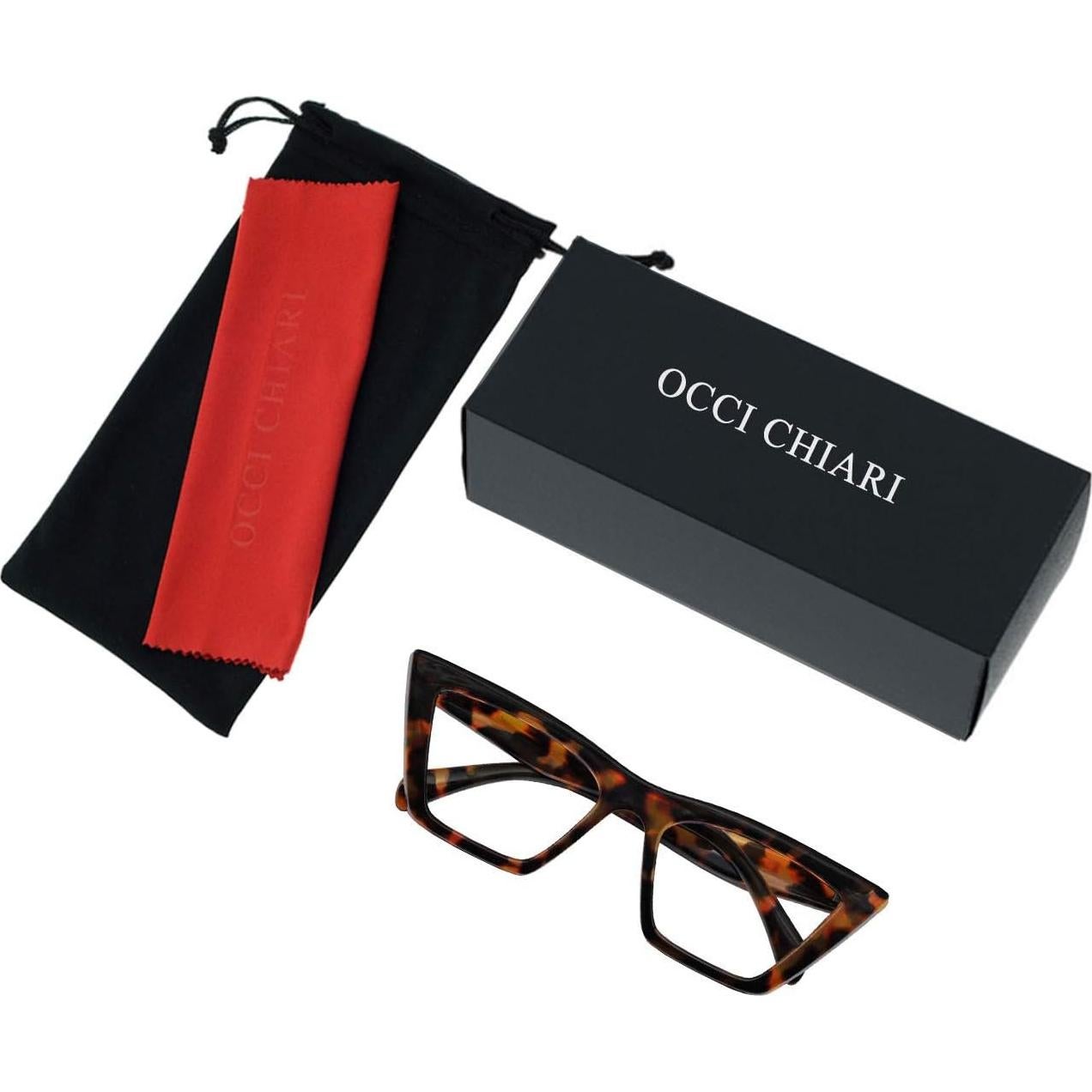 Gafas de Lectura OCCI CHIARI Gato Ojo 2.5x Marrón