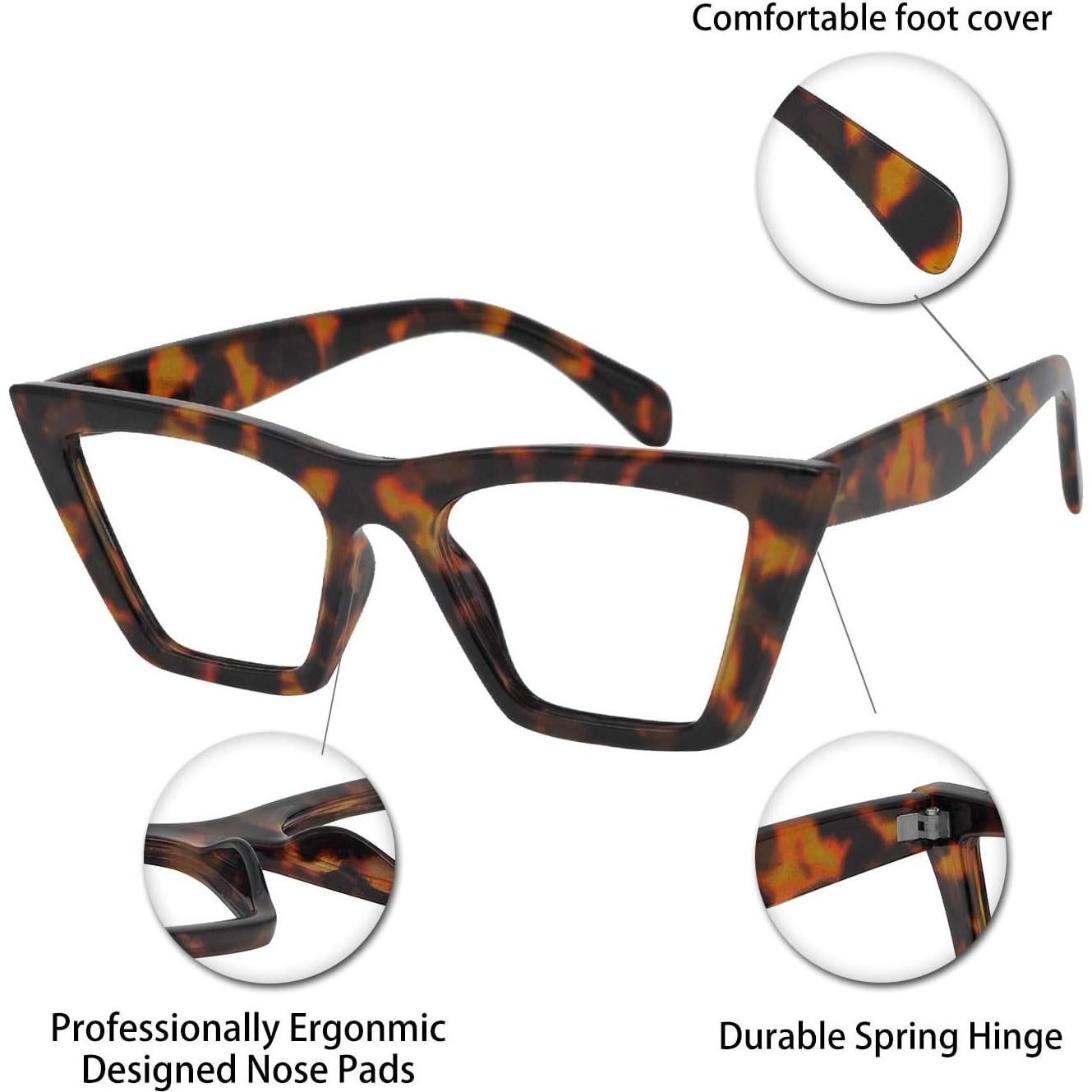 Gafas de Lectura OCCI CHIARI Gato Ojo 2.5x Marrón