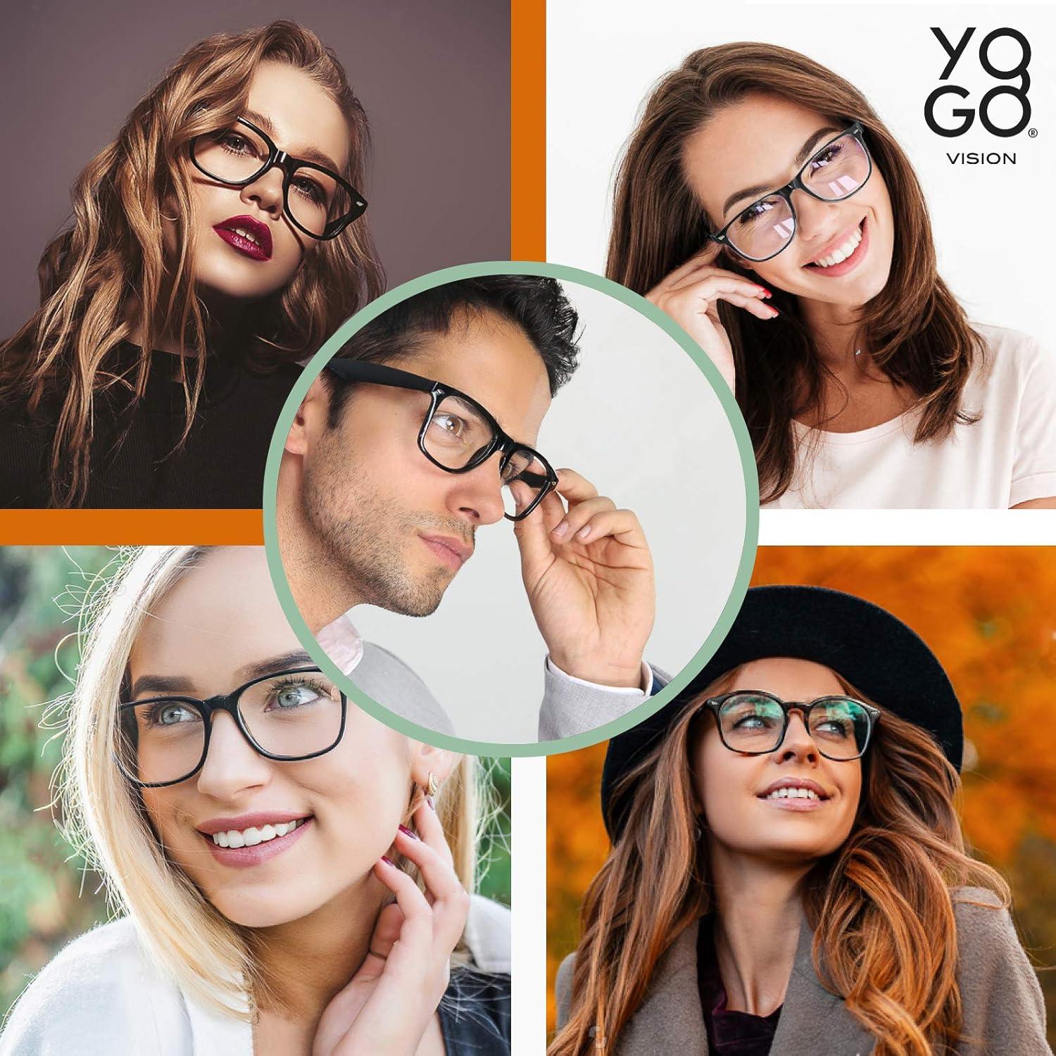 Gafas de Aumento Yogo Vision 8.0x Paquete de 3 Colores