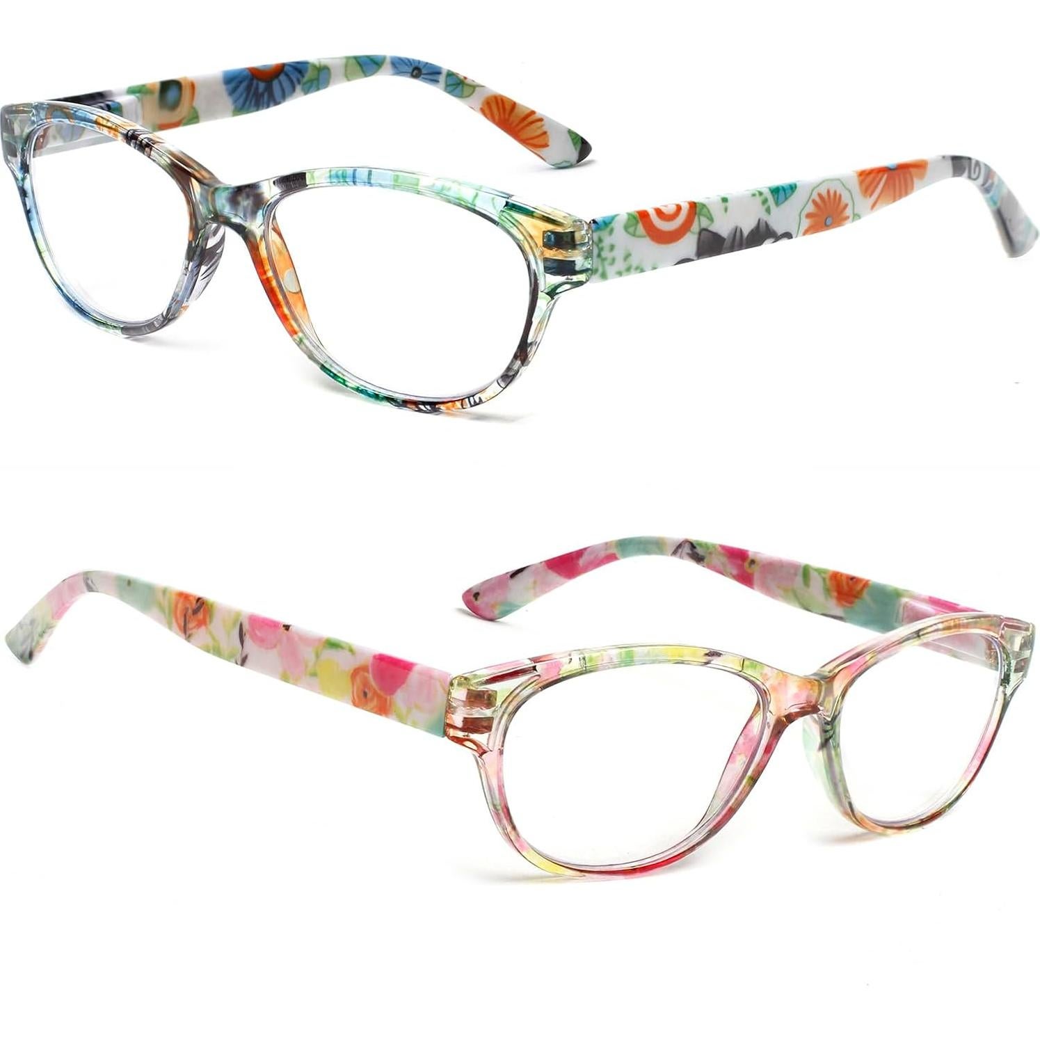 Gafas de lectura Cat Eye SIGVAN 5 pares con bloqueo luz azul