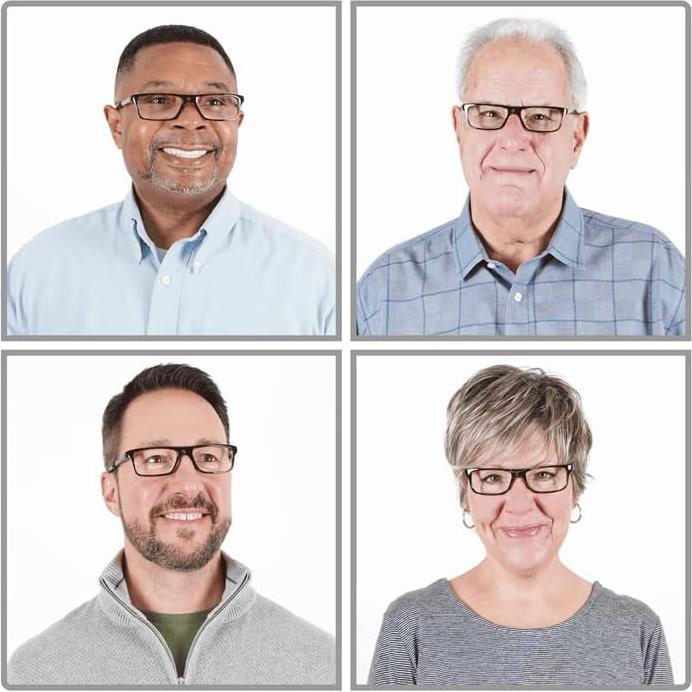 Gafas de lectura magnéticas CliC Carey 2.5x S-XL ajustables