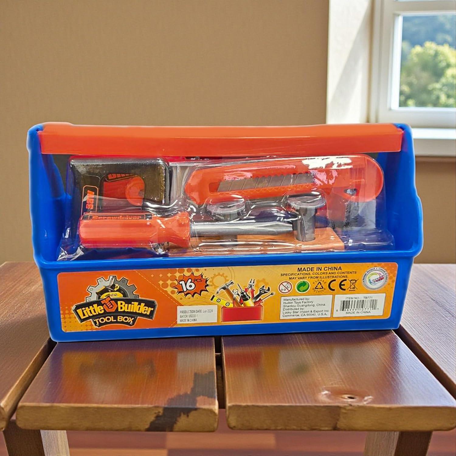 Juego Educativo de Herramientas 16 Piezas eBigValue para Niños