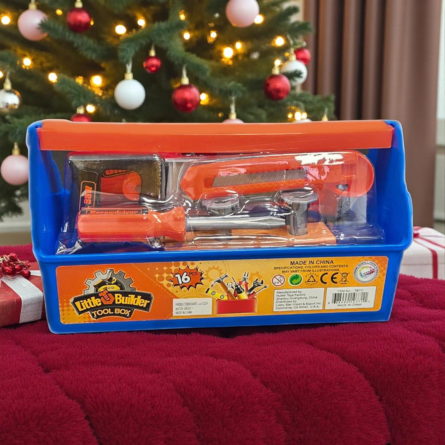 Juego Educativo de Herramientas 16 Piezas eBigValue para Niños