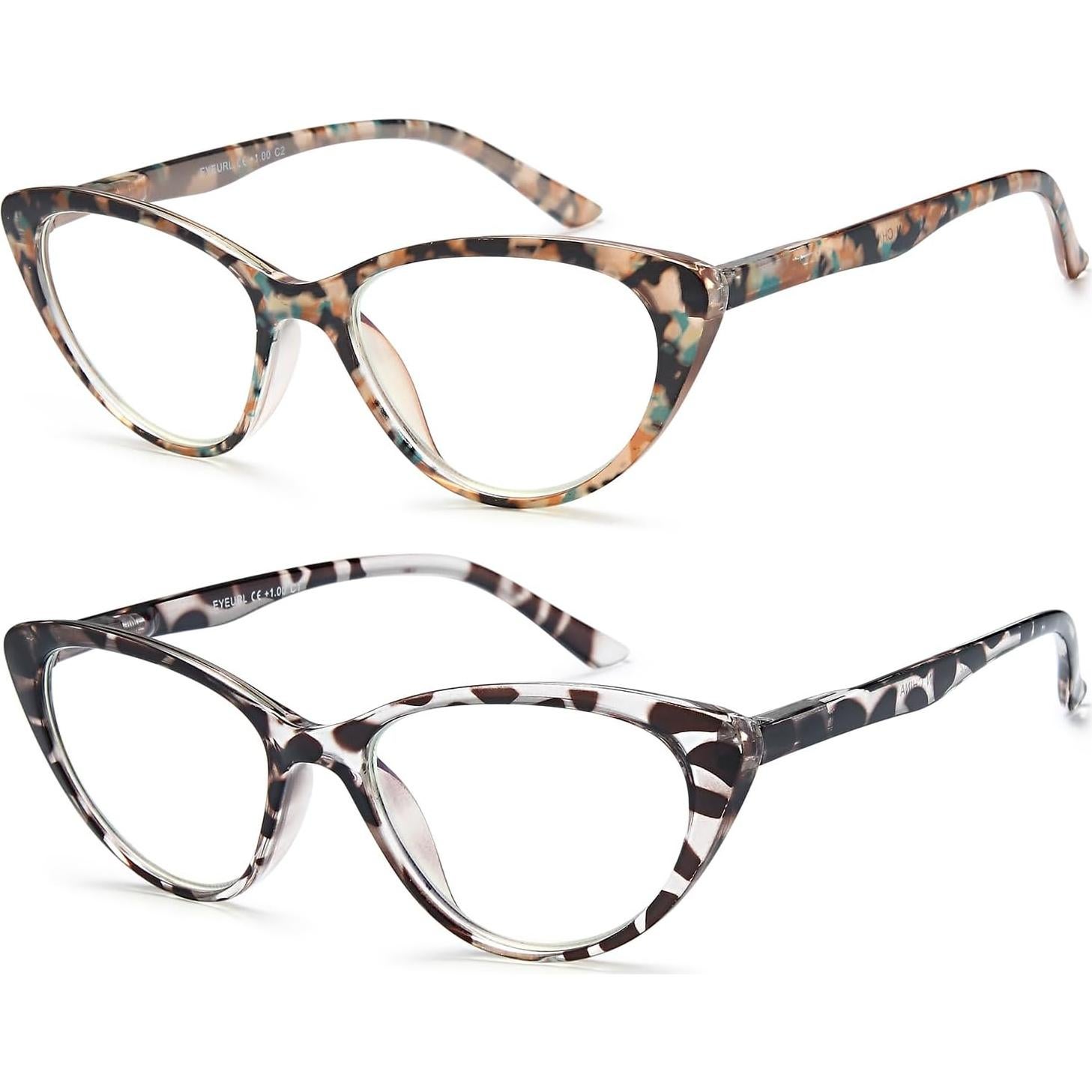 Gafas de lectura Cat Eye EYEURL +1.50 con bloqueo luz azul