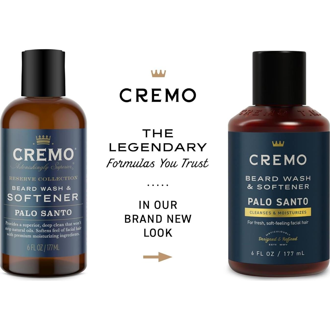 Cremo Lavado y Acondicionador de Barba Palo Santo 177 ml