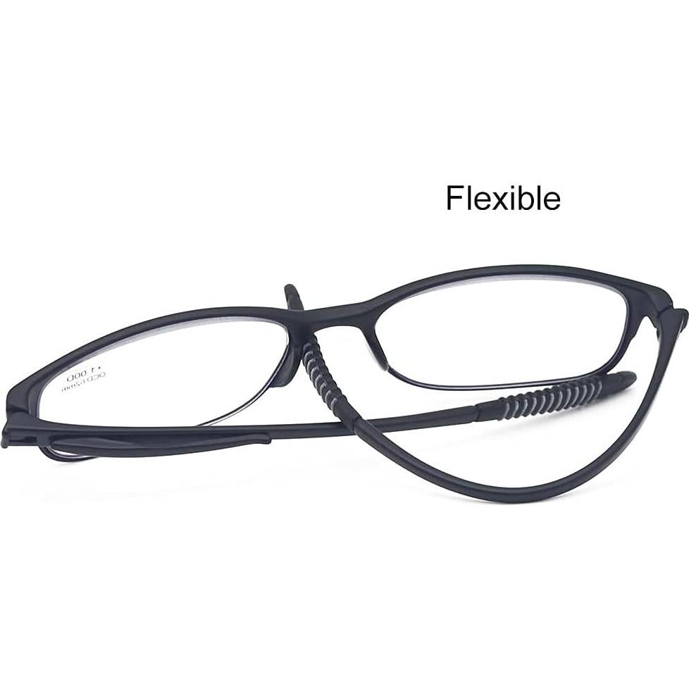 Paquete de 4 Gafas de Lectura Mcoorn +2.00 Bloqueo Luz Azul