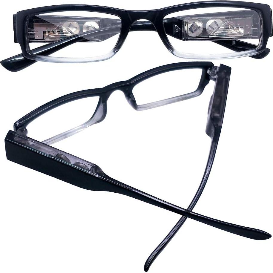 Gafas de lectura DUANMEI con luz LED +2.0 unisex