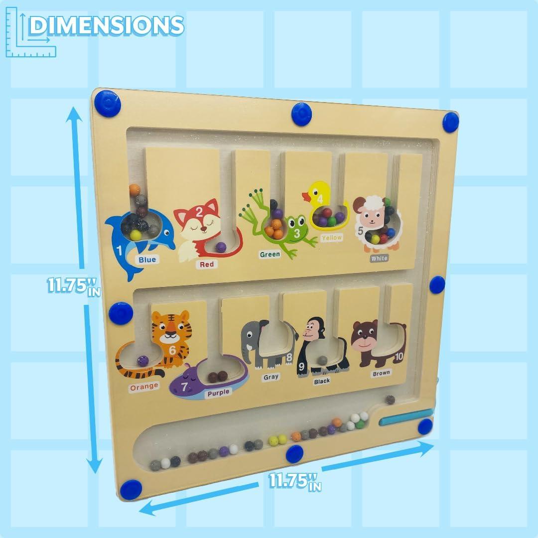 Laberinto Magnético de Animales JDS - Juguete Educativo 29.85 cm