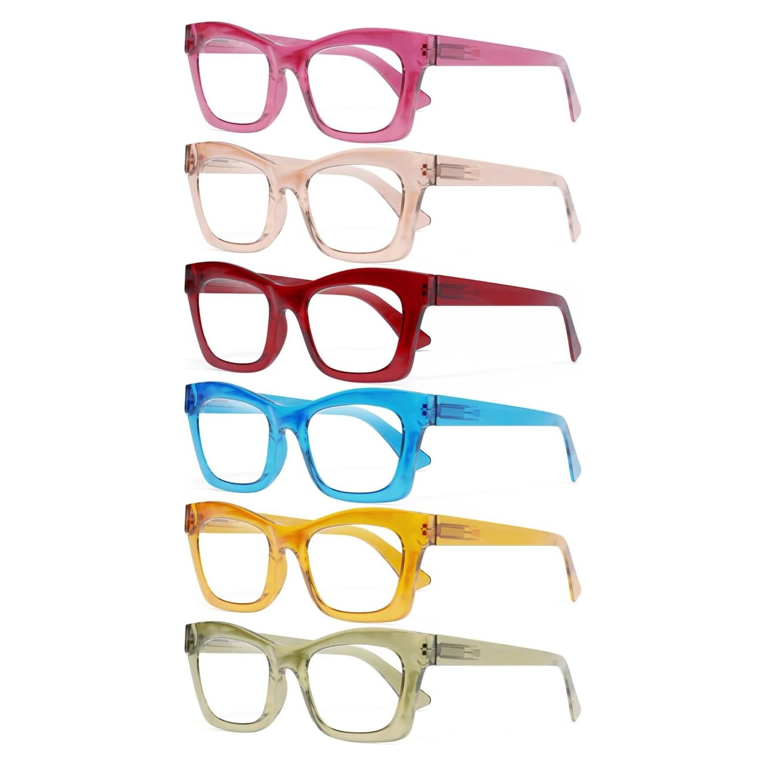 Gafas de lectura CCVOO 1.5x con protección UV 400