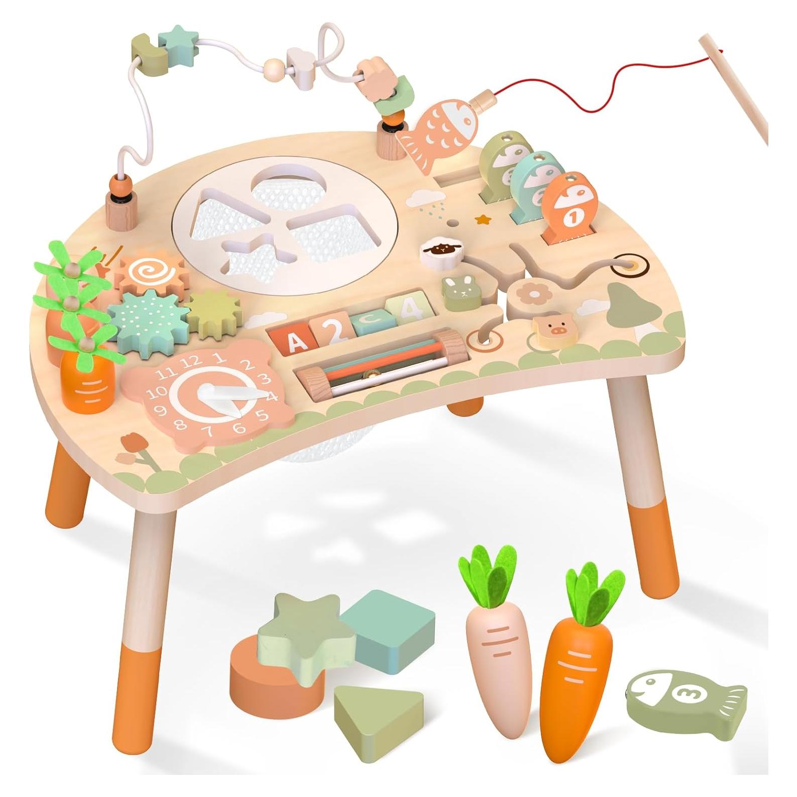 Mesa de Actividades Montessori 9-en-1 Shen Zhen 1-3 años