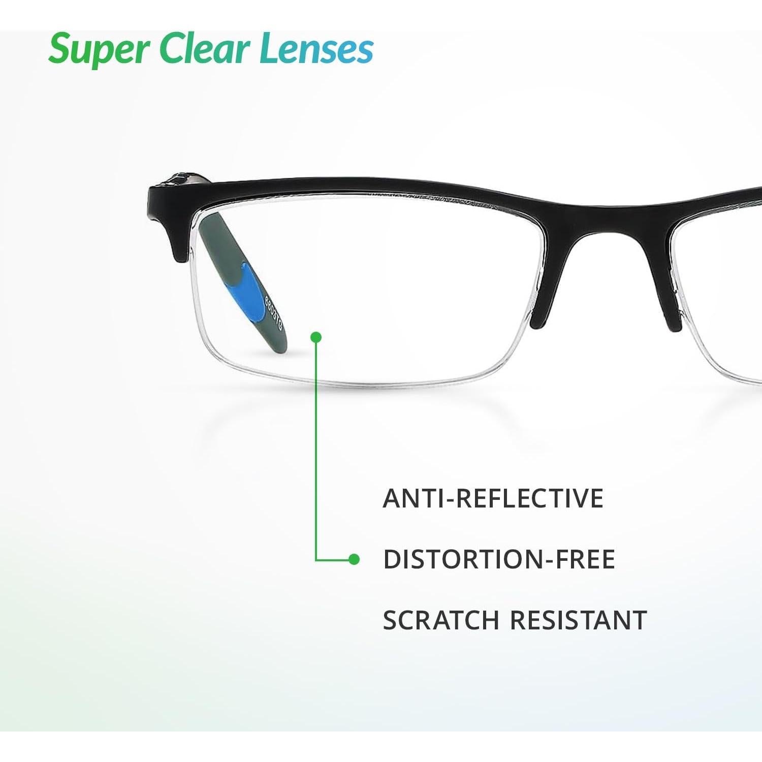 Gafas de lectura Sportex AR4150 - Flexibles y Ligeras 1.25x