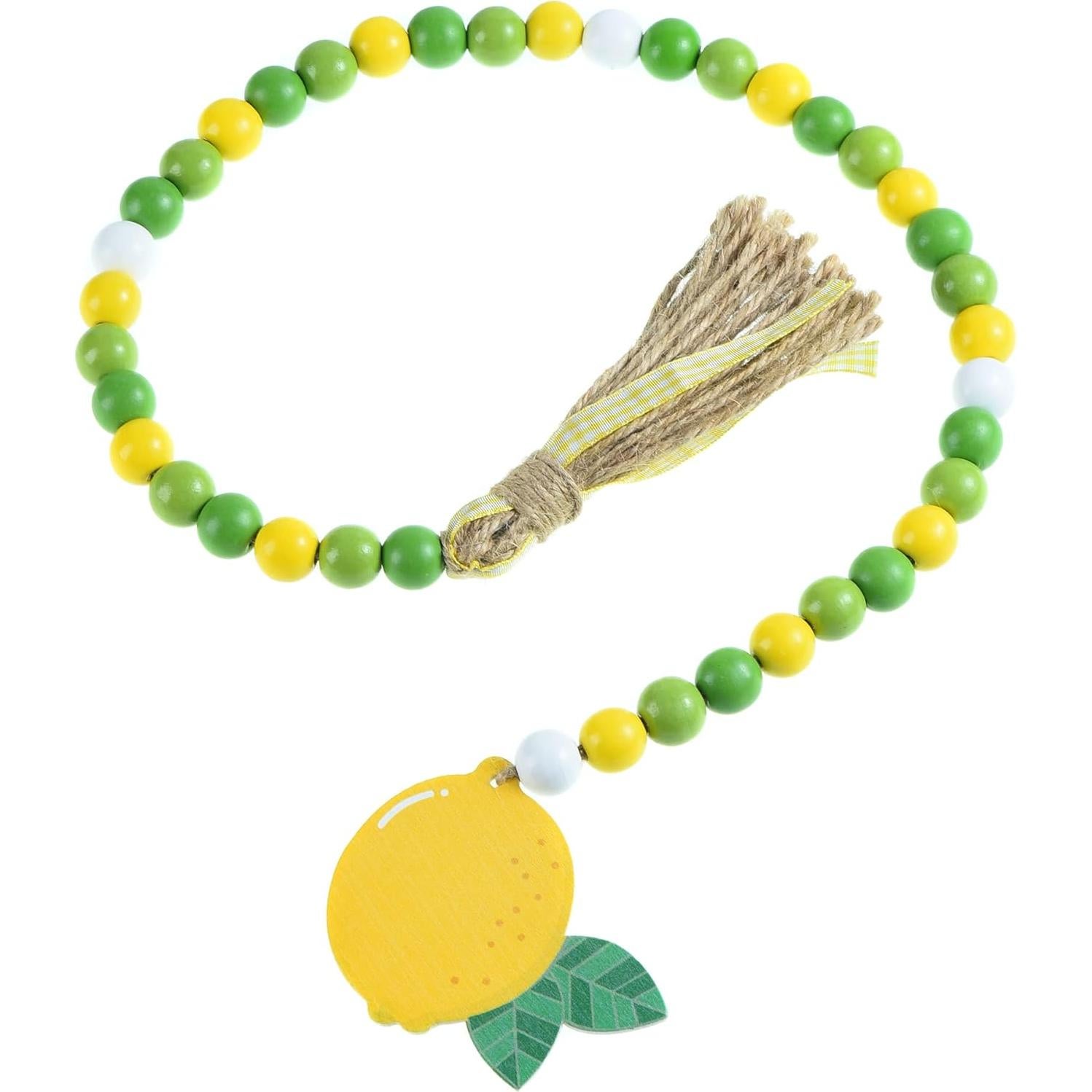 230 Perlas de Madera Natural QDXATIVP 16mm para Manualidades