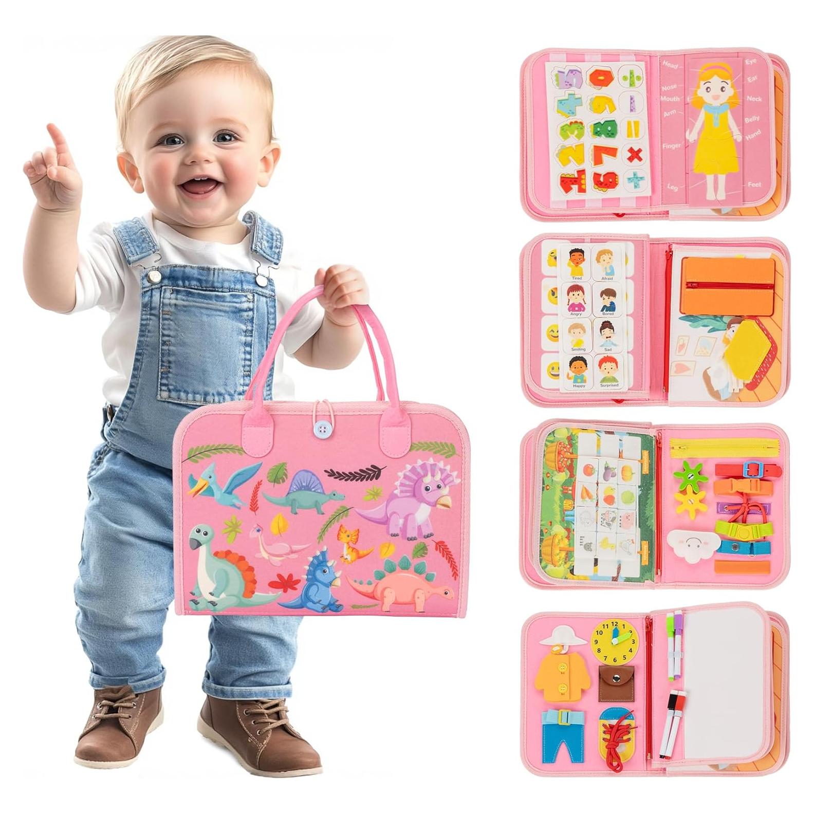 Tablero Ocupado Montessori Anstore 28.4x22.9 cm para Niños