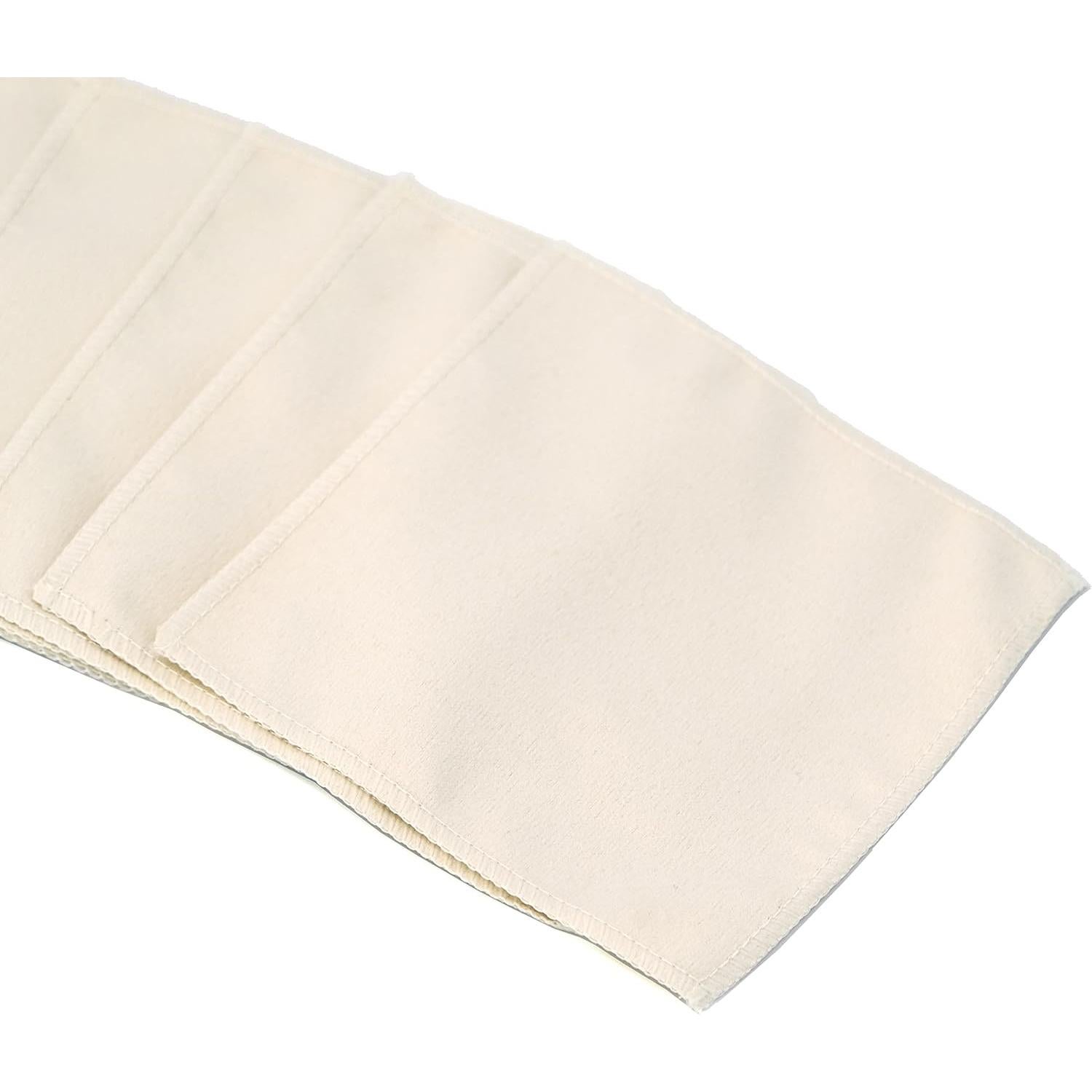 Paquete de 10 Paños de Limpieza Kiddison Crema 11.5cm