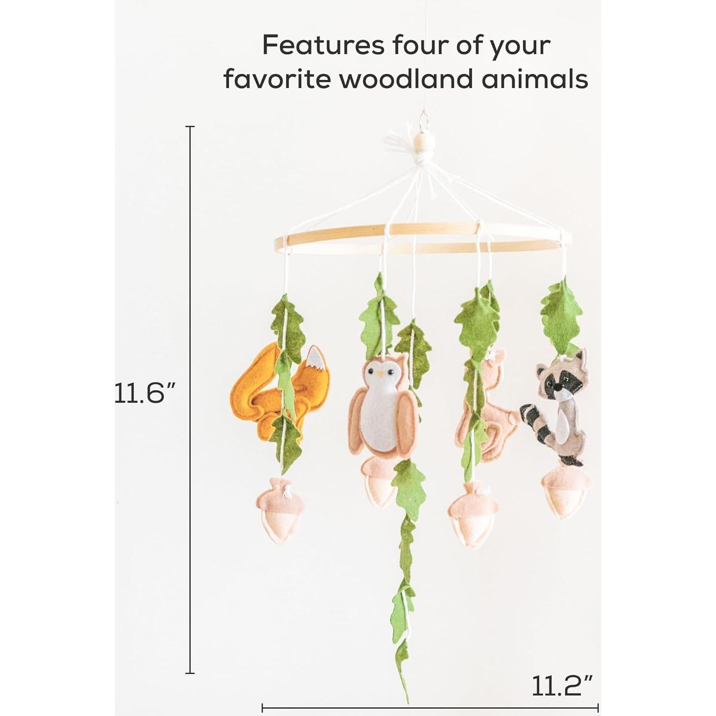 Móvil para Cuna First Landings Bosque Animales Neutro