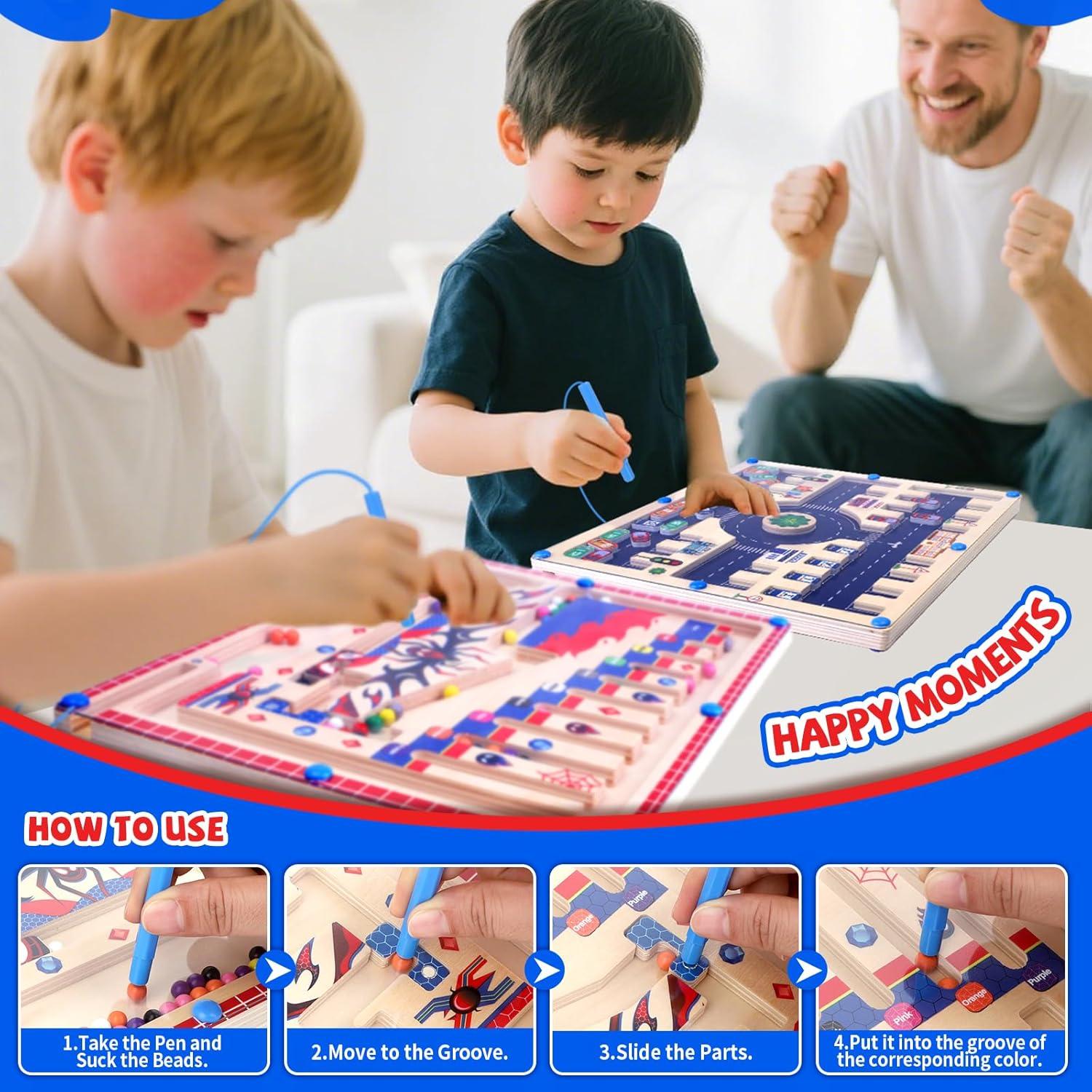 Rompecabezas Magnético 2 en 1 Shantou Rongyi - Juguete Educativo