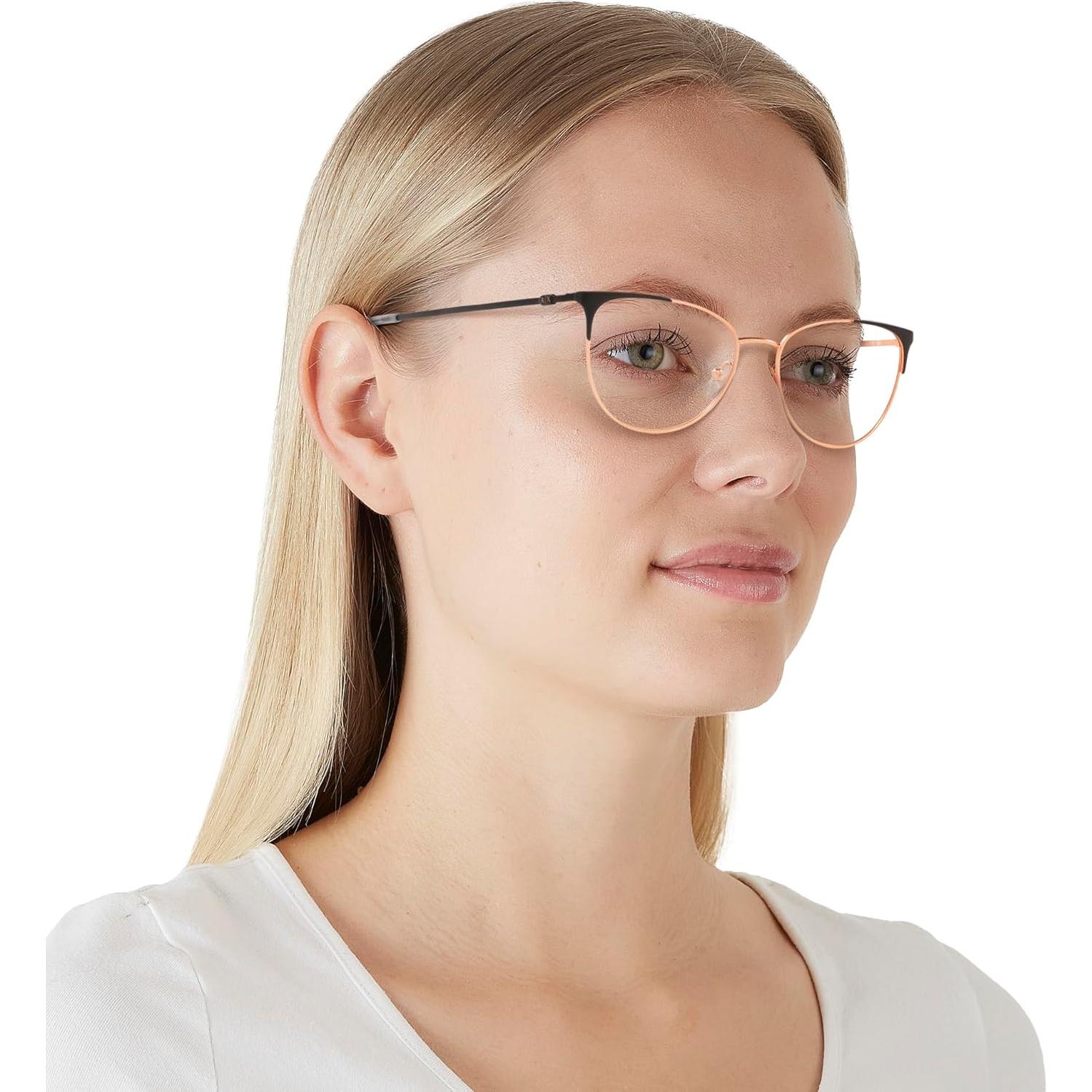 Gafas de Prescripción Armani Exchange AX1034 Oro Rosa 52mm