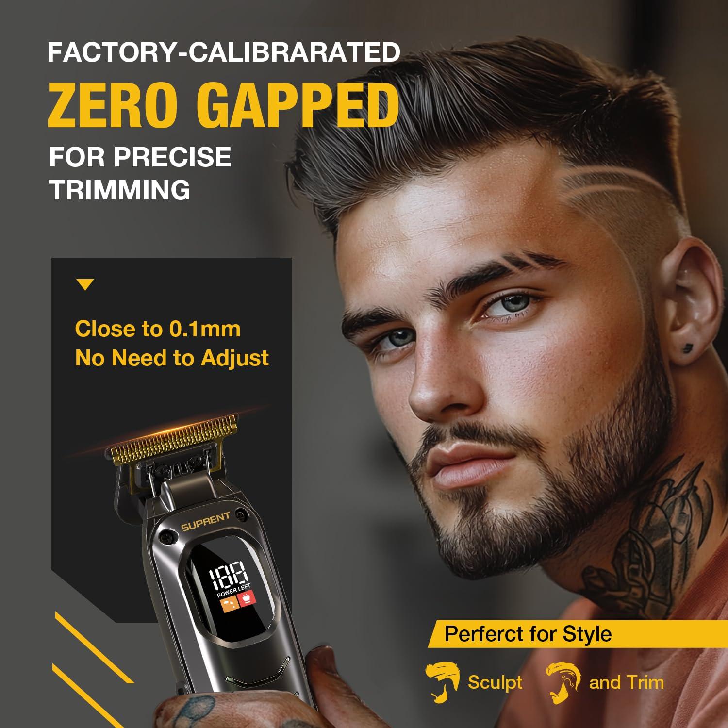 Cortadora de Cabello Inalámbrica SUPRENT - Kit Profesional