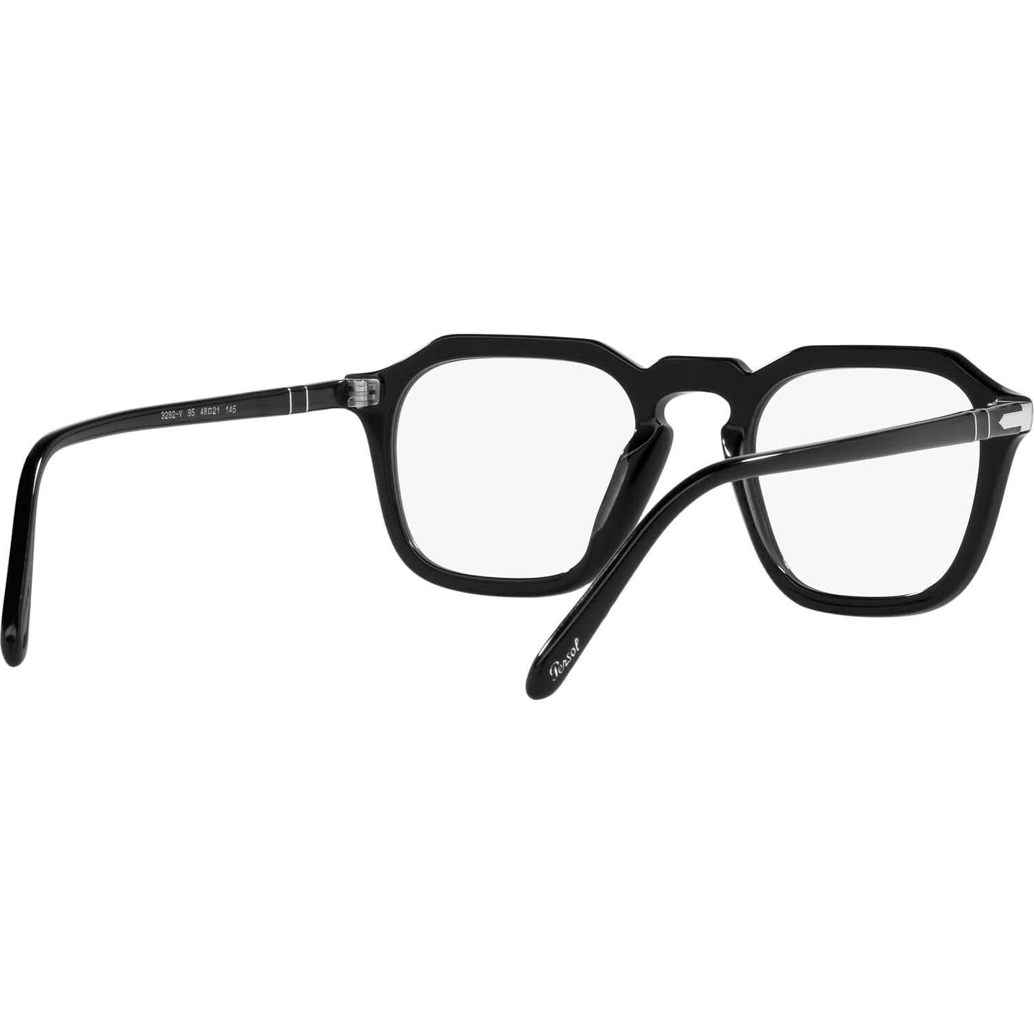 Gafas Recetadas Persol PO3292V Cuadradas Negras 48mm