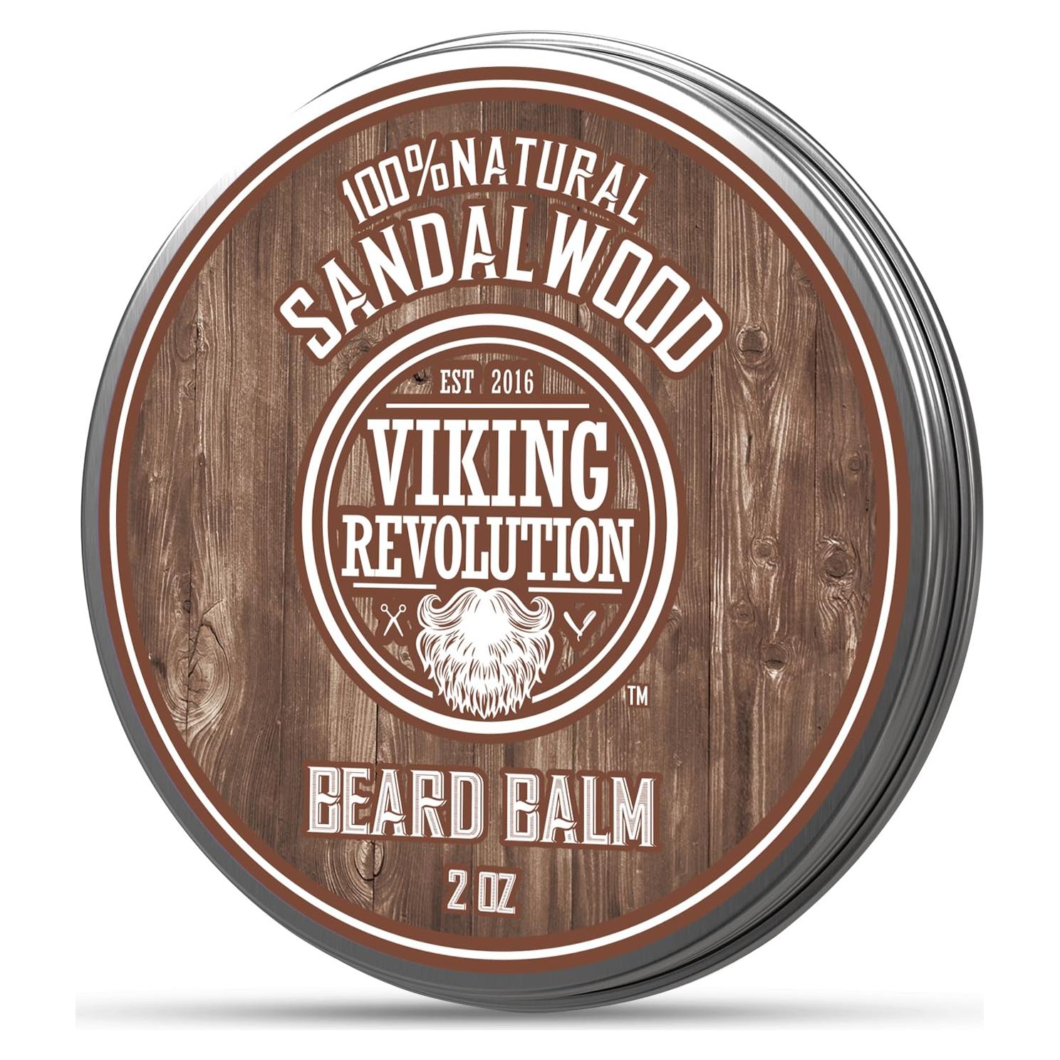 Bálsamo para Barba Viking Revolution 2 oz Natural Hidratante